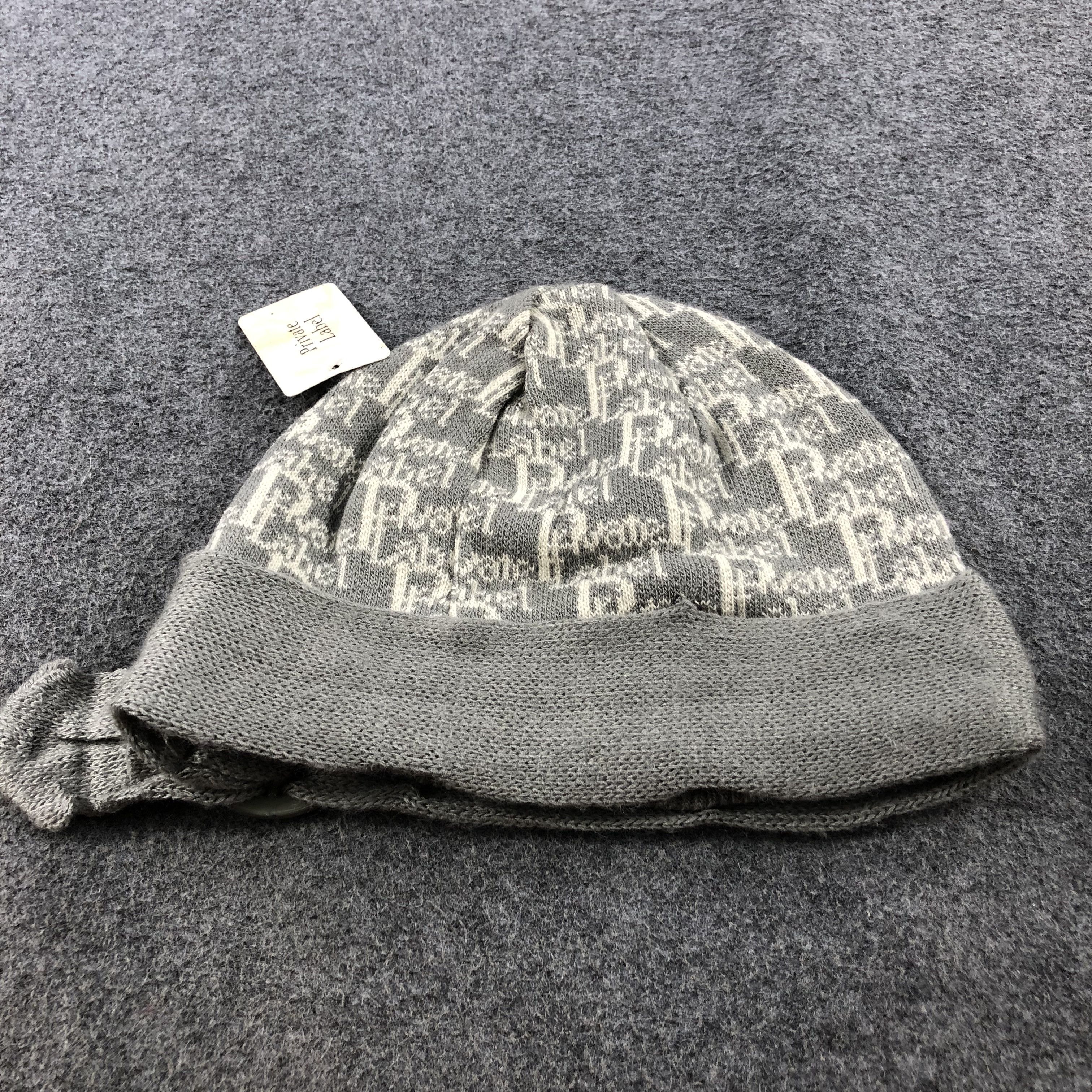Vintage Unknown Private Label Beanie Snowcap Snow Hat B204 Size ONE SIZE - 6 Thumbnail