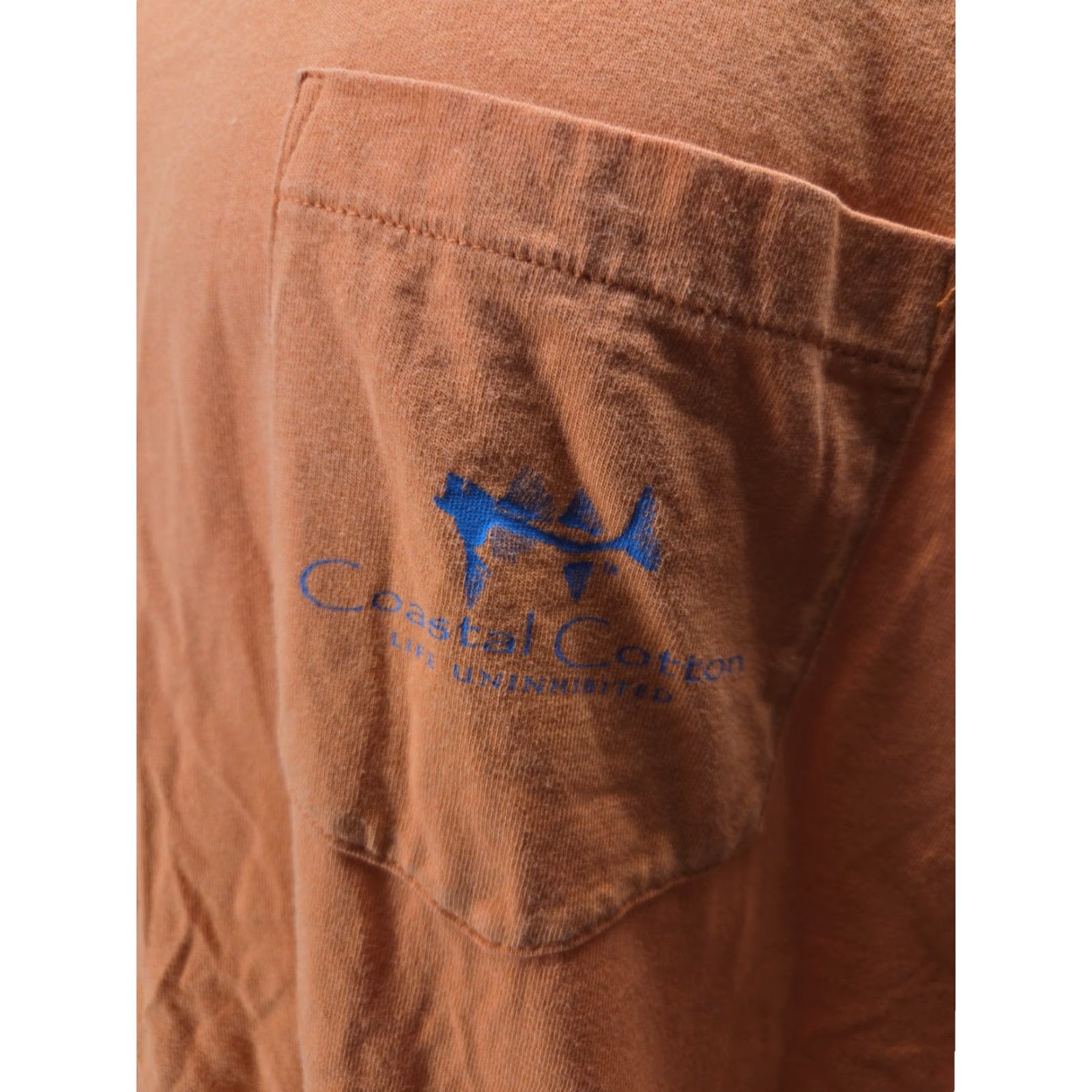 Alife Coastal Cotton Life Uninhibited Long Sleeve Shirt Mens Size L Coral Pink Size US L / EU 52-54 / 3 - 6 Thumbnail