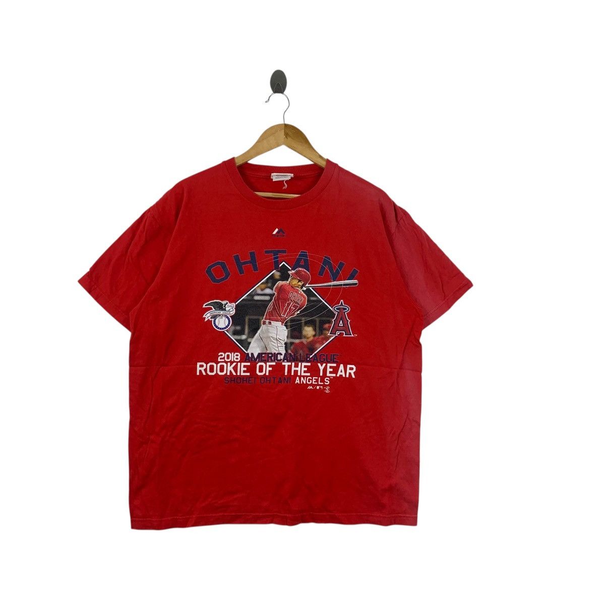 MLB MLB ANGELS MAJESTIC Los Angles Shohei Ohtani Tee Shirt Size US XL / EU 56 / 4 - 2 Thumbnail