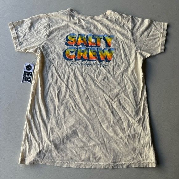 Designer New Salty Crew Women's Summertime Boyfriend Short Sleeve XS Size XS / US 0-2 / IT 36-38 - 2 Thumbnail