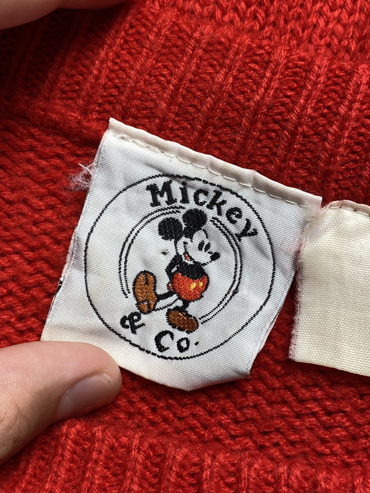 Hysteric Glamour 2000s Mickey - Kurt Cobain Style Chunk Knitted Sweater Size US L / EU 52-54 / 3 - 5 Thumbnail