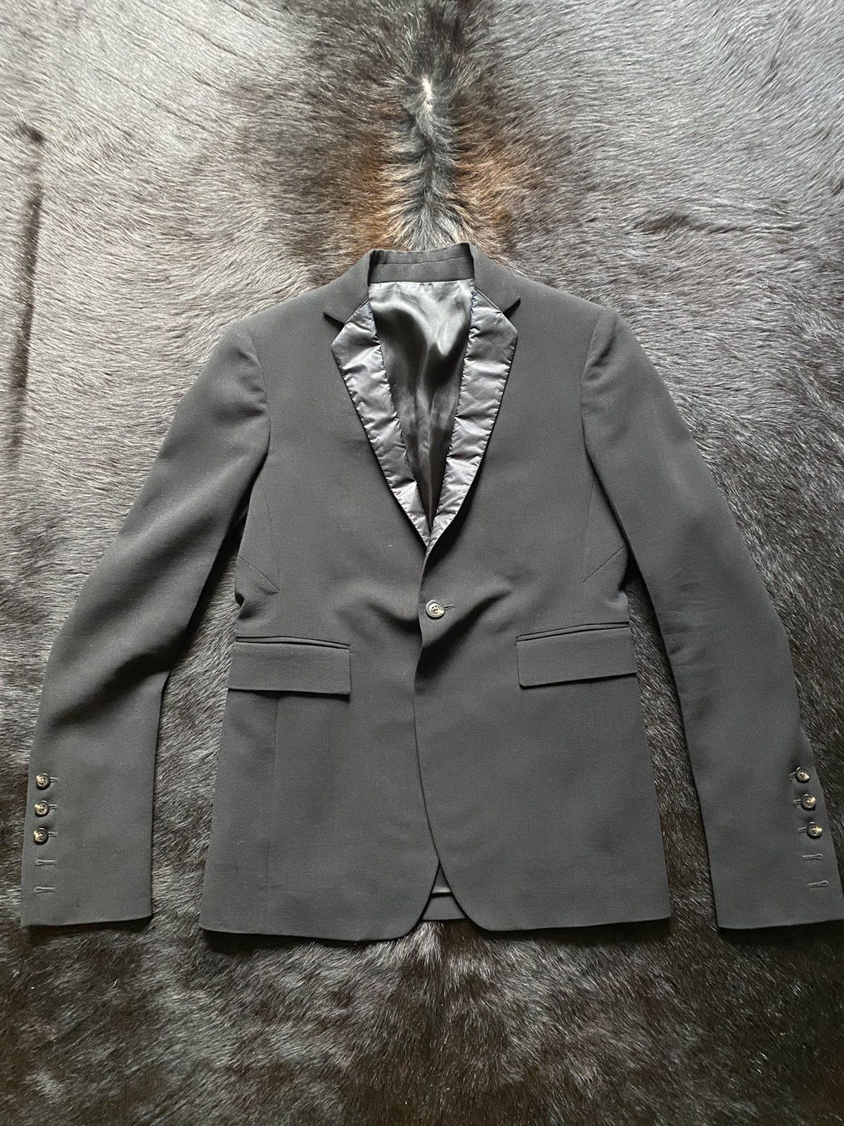 image of Rick Owens F/w 2018 'sisyphus Blazer in Black, Men's (Size 36R)
