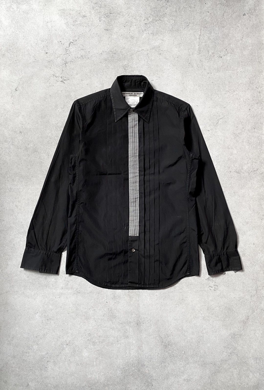 Katharine Hamnett London Vintage Katharine Hamnett London Pleated Shirt Button Size US M / EU 48-50 / 2 - 1 Thumbnail