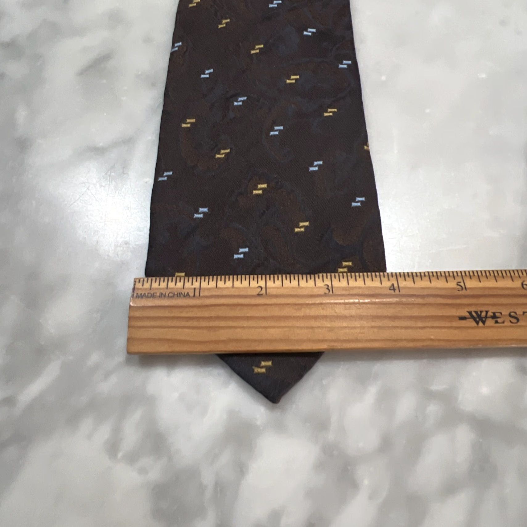 Ermenegildo Zegna Ermenegildo Zegna Silk Neck Tie Baroque Multicolor 4” x 60” Made Italy Mens Size ONE SIZE - 5 Thumbnail