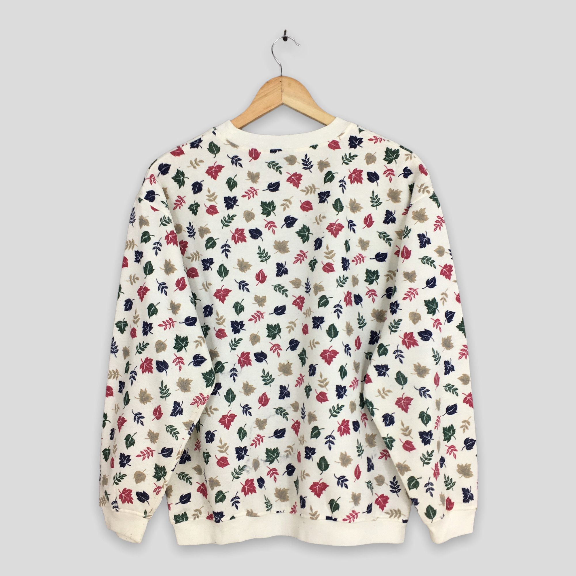 Vintage Vintage Leaves Artwork Abstract Sweatshirt Women Medium Size M / US 6-8 / IT 42-44 - 5 Thumbnail