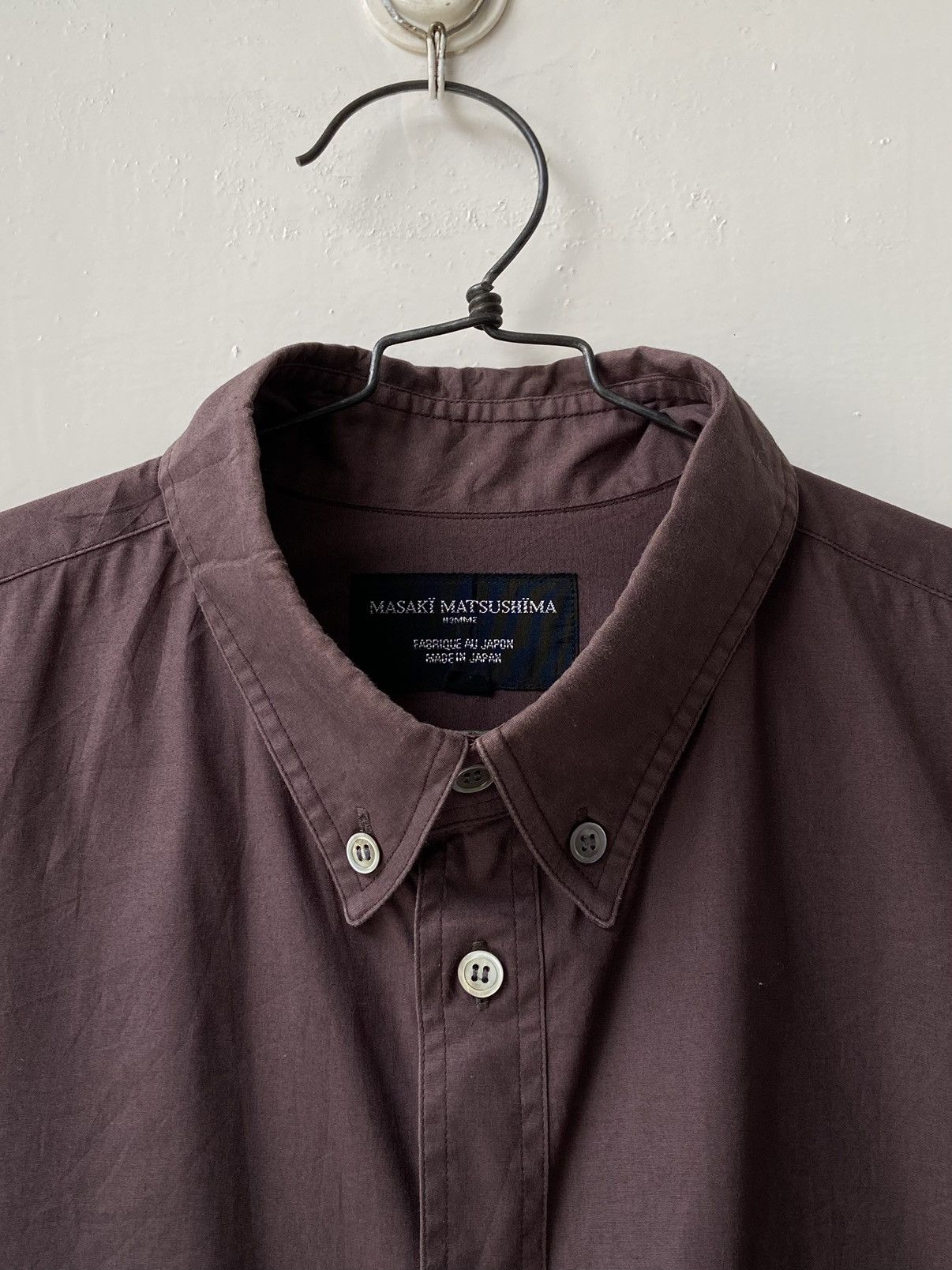 Masaki Matsushima MASAKI MATSUSHIMA Brown Shirt Size US M / EU 48-50 / 2 - 13 Thumbnail