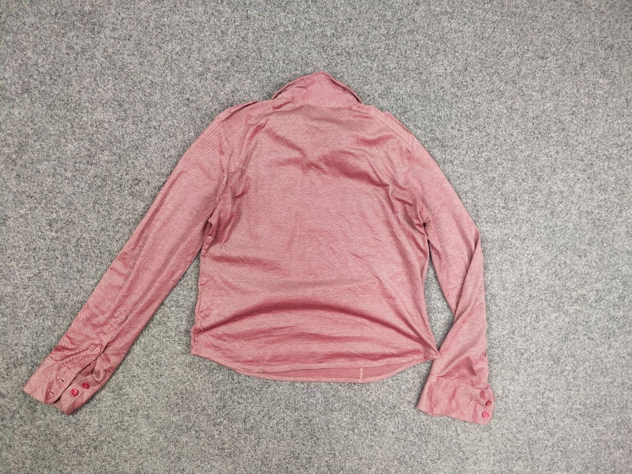 Gucci Vintage '08 Gucci glossy red 1/4 button Long sleeve Shirt Size M / US 6-8 / IT 42-44 - 13 Thumbnail
