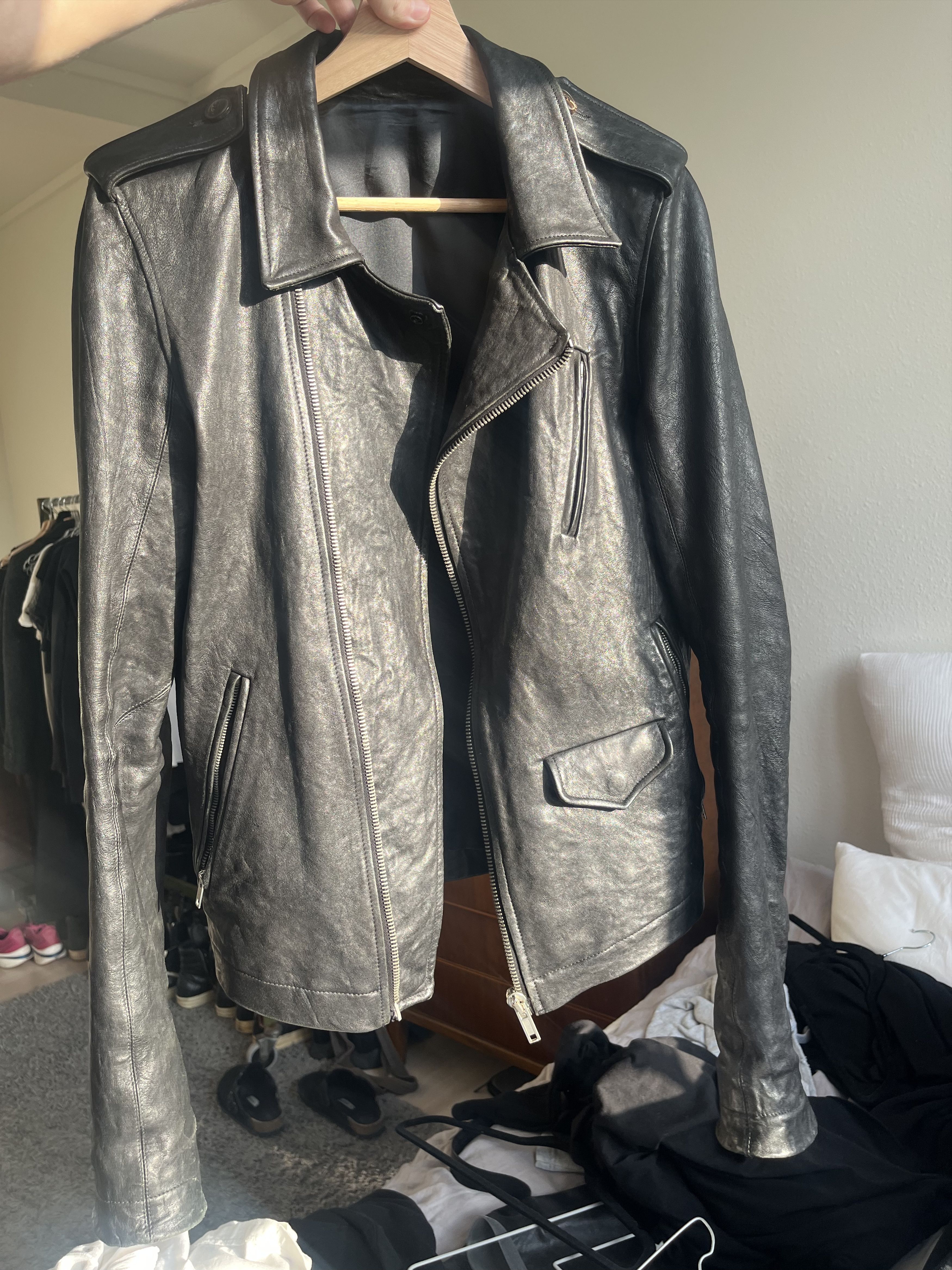 Rick Owens [ON HOLD]Rick Owens Crust 09 "Hammered Lamb" Stooges Size US XS / EU 42 / 0 - 4 Thumbnail