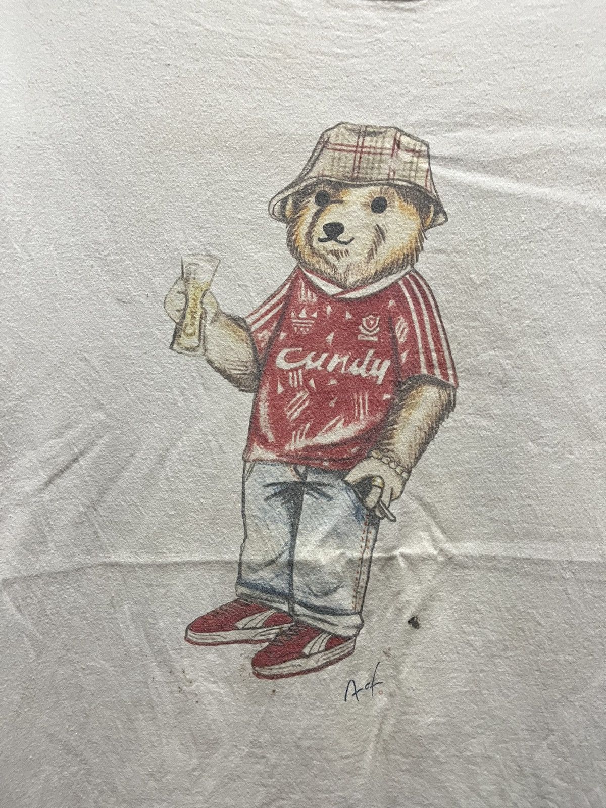 Vintage Art of Football Liverpool Bear Tee ref.Polo Bear Size US L / EU 52-54 / 3 - 2 Thumbnail