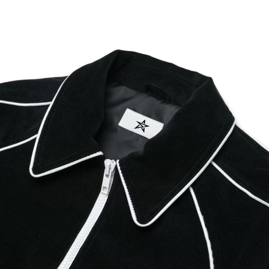 PPFM Black colour cudroy Japanese style jacket Size US M / EU 48-50 / 2 - 3 Thumbnail