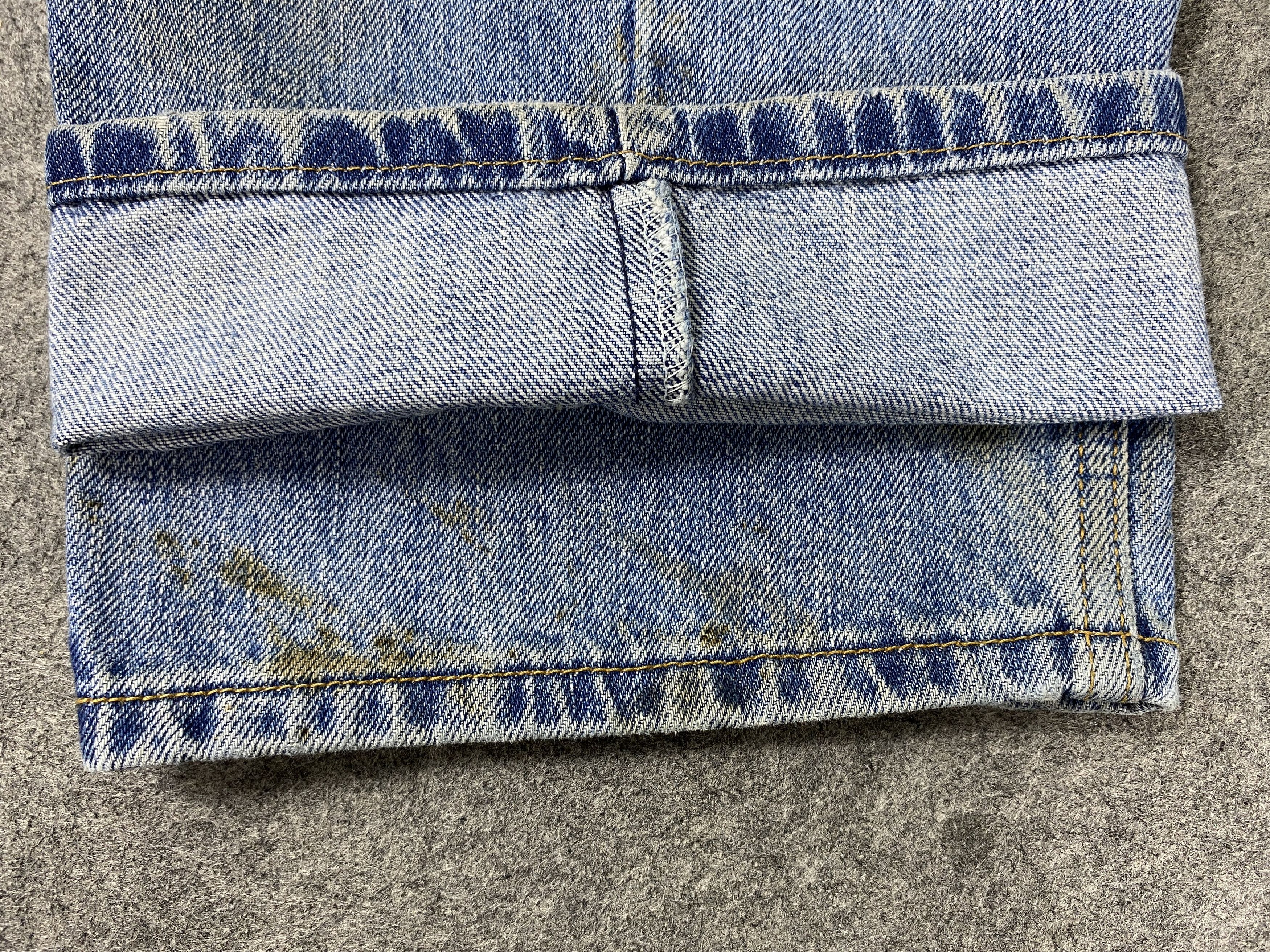 Levi's Dirty Blue Vintage Levi's 505 Jeans 38x28.5 Denim -JN2180 Size US 38 / EU 54 - 10 Thumbnail