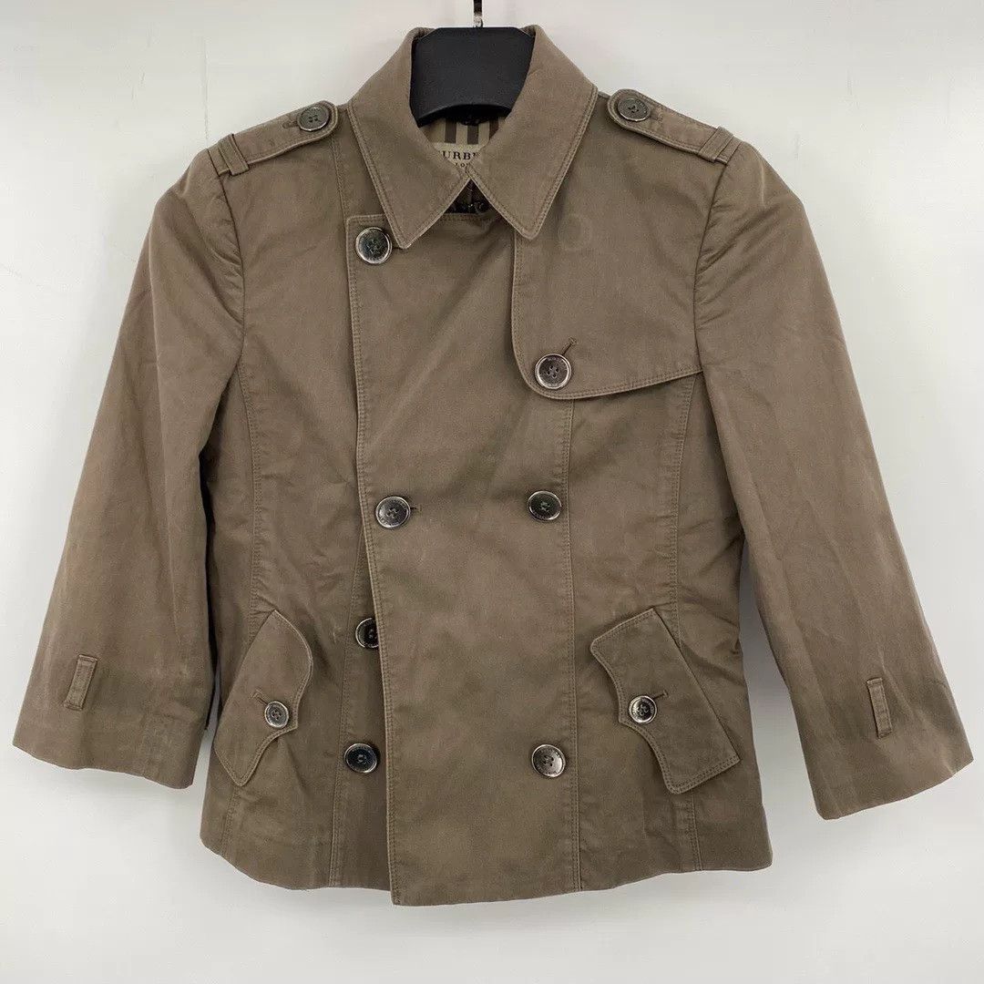 Burberry Burberry Brown Light Jacket 6 Men Size US XS / EU 42 / 0 - 1 Thumbnail