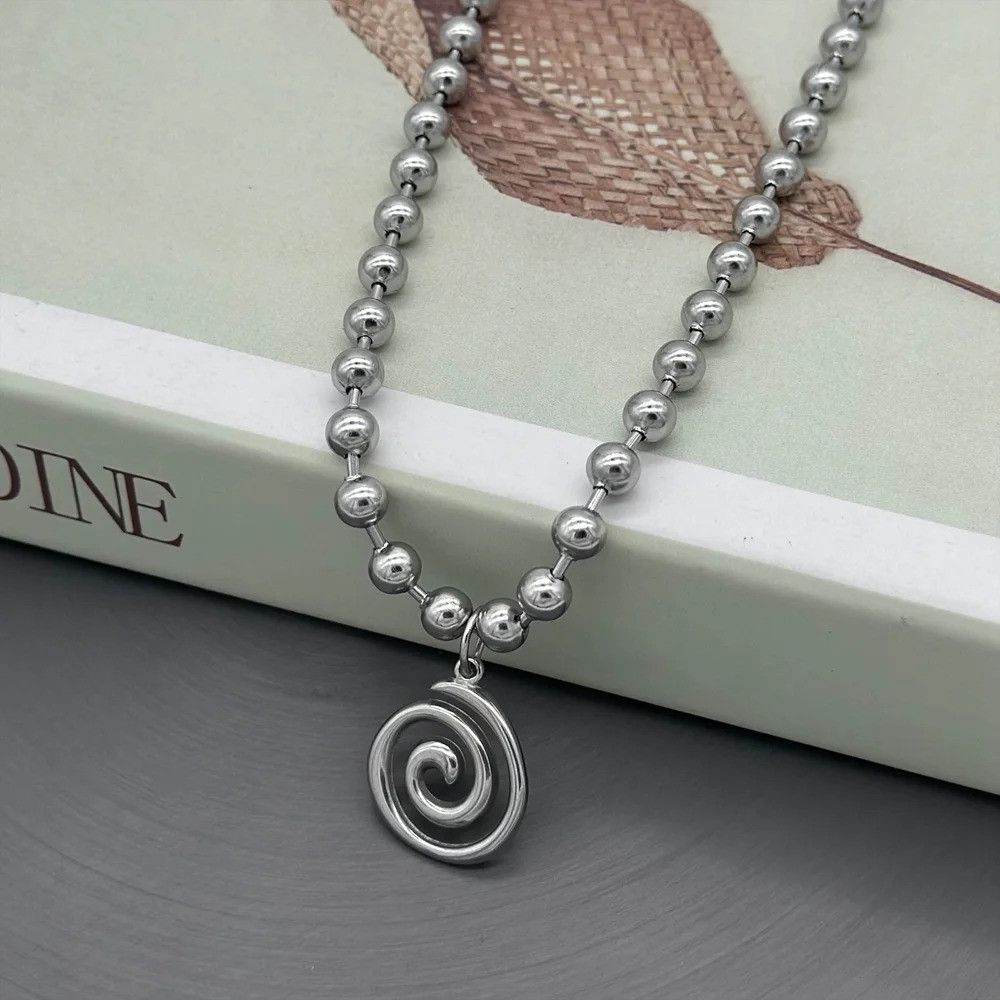 Vintage Y2K Stainless Steel Beads Chain Size ONE SIZE - 5 Thumbnail