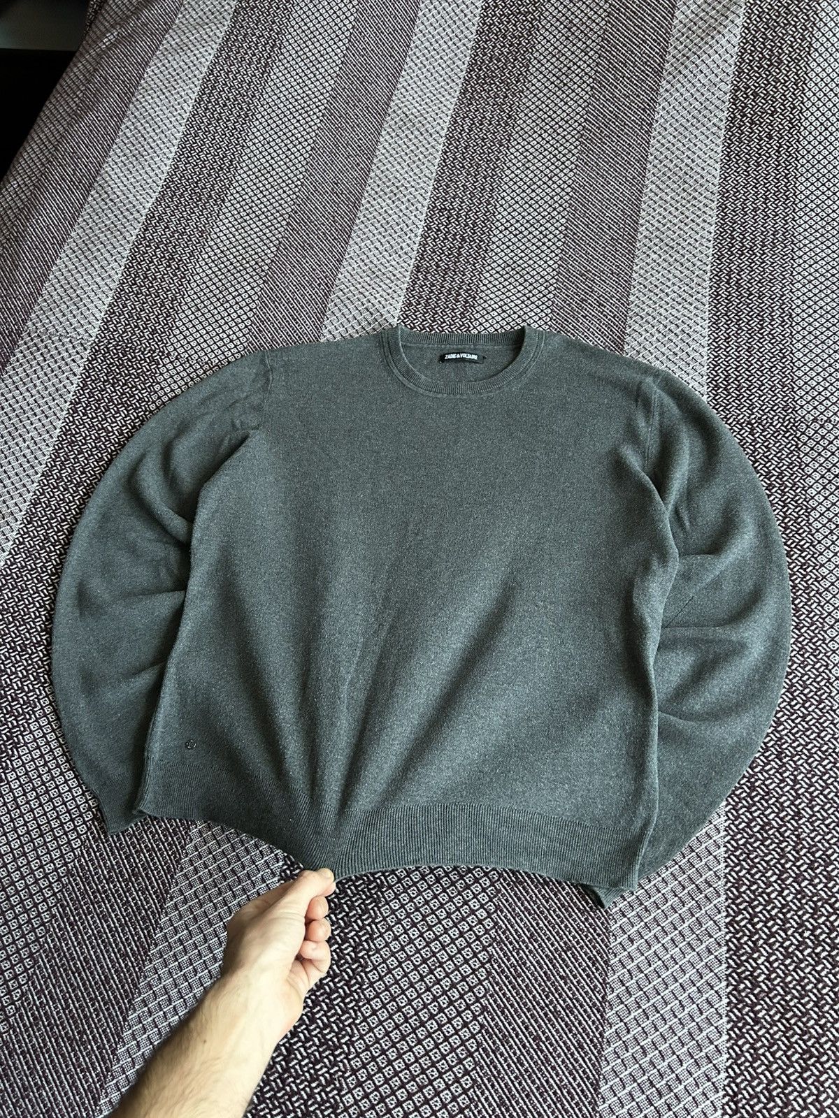 Zadig & Voltaire Zadig & Voltaire Kennedy CO Luxury Sweater Solid Style Sz L Size US L / EU 52-54 / 3 - 4 Thumbnail
