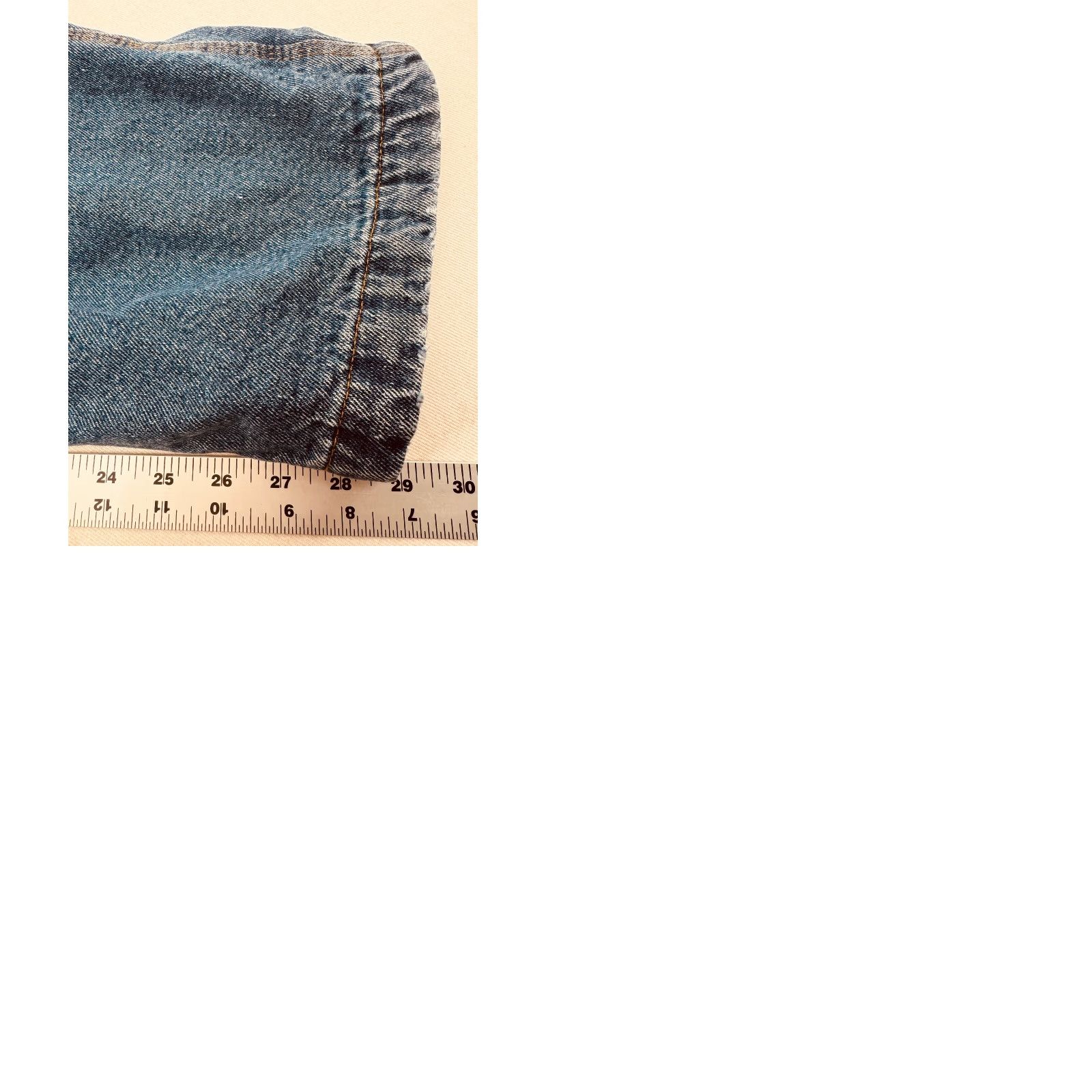 Vintage Lakin & McKey by Key Mens 40x30 Flannel Lined Carpenter Heavy Denim Jeans 2898 Size US 40 / EU 56 - 9 Thumbnail