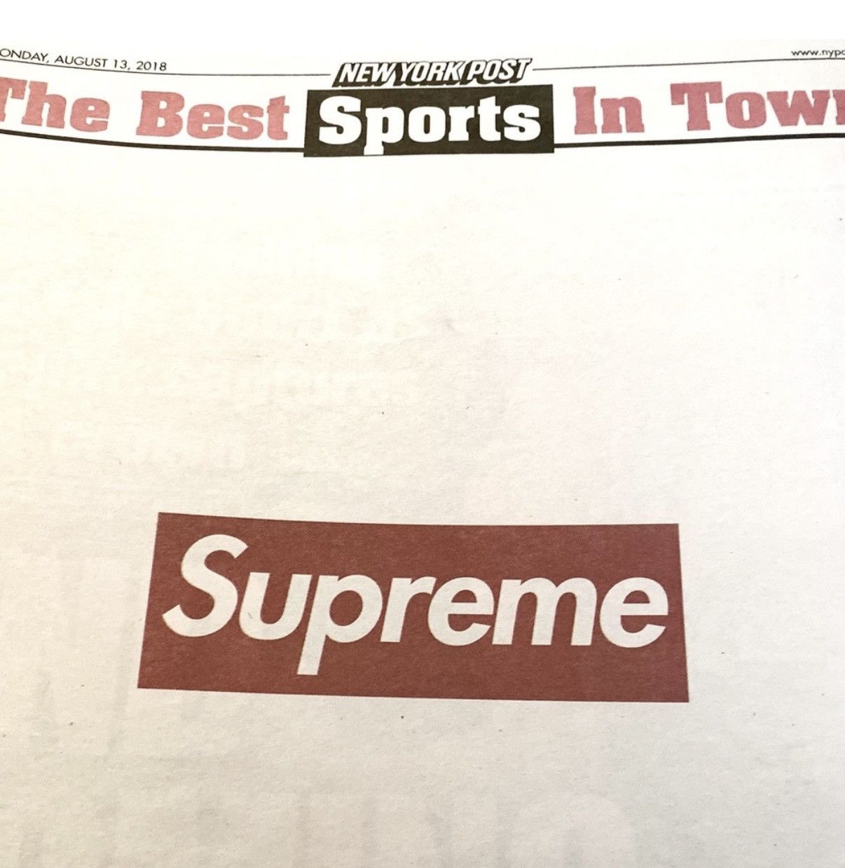 Supreme Supreme New York Post 3 Bundles [NEW] Size ONE SIZE - 4 Thumbnail