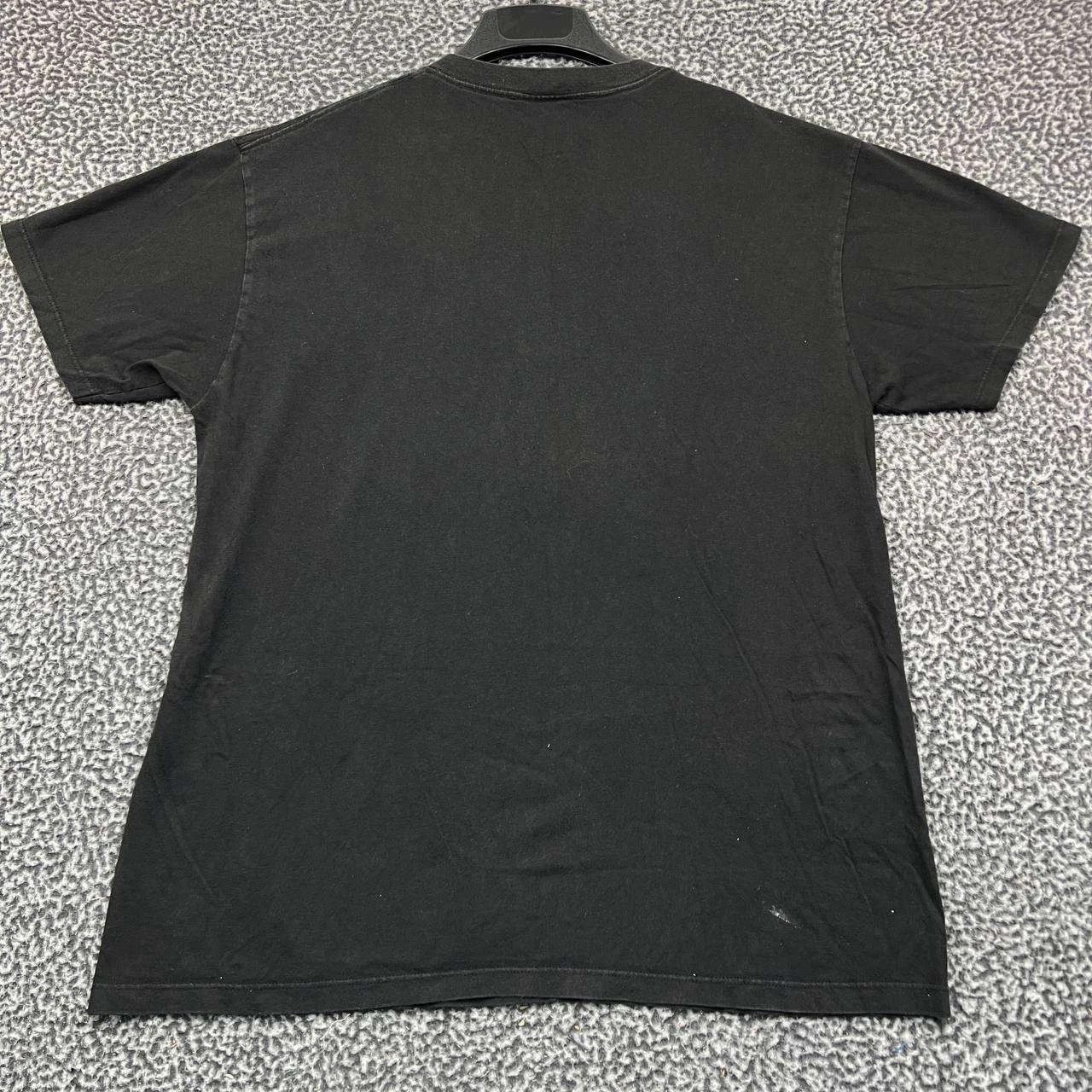Tommy Hilfiger Vintage Tommy Hilfiger Shirt Men Black Crew Neck Cotton M Size US M / EU 48-50 / 2 - 2 Thumbnail