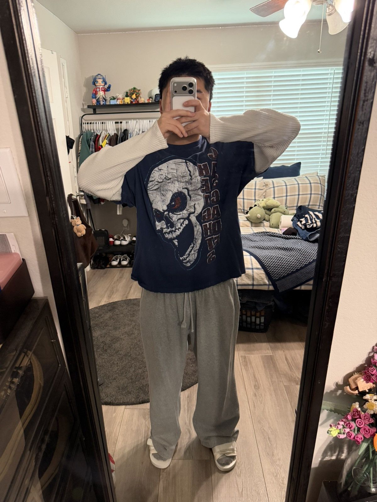 Vintage Vintage Grey Sweatpants Size US 32 / EU 48 - 2 Thumbnail
