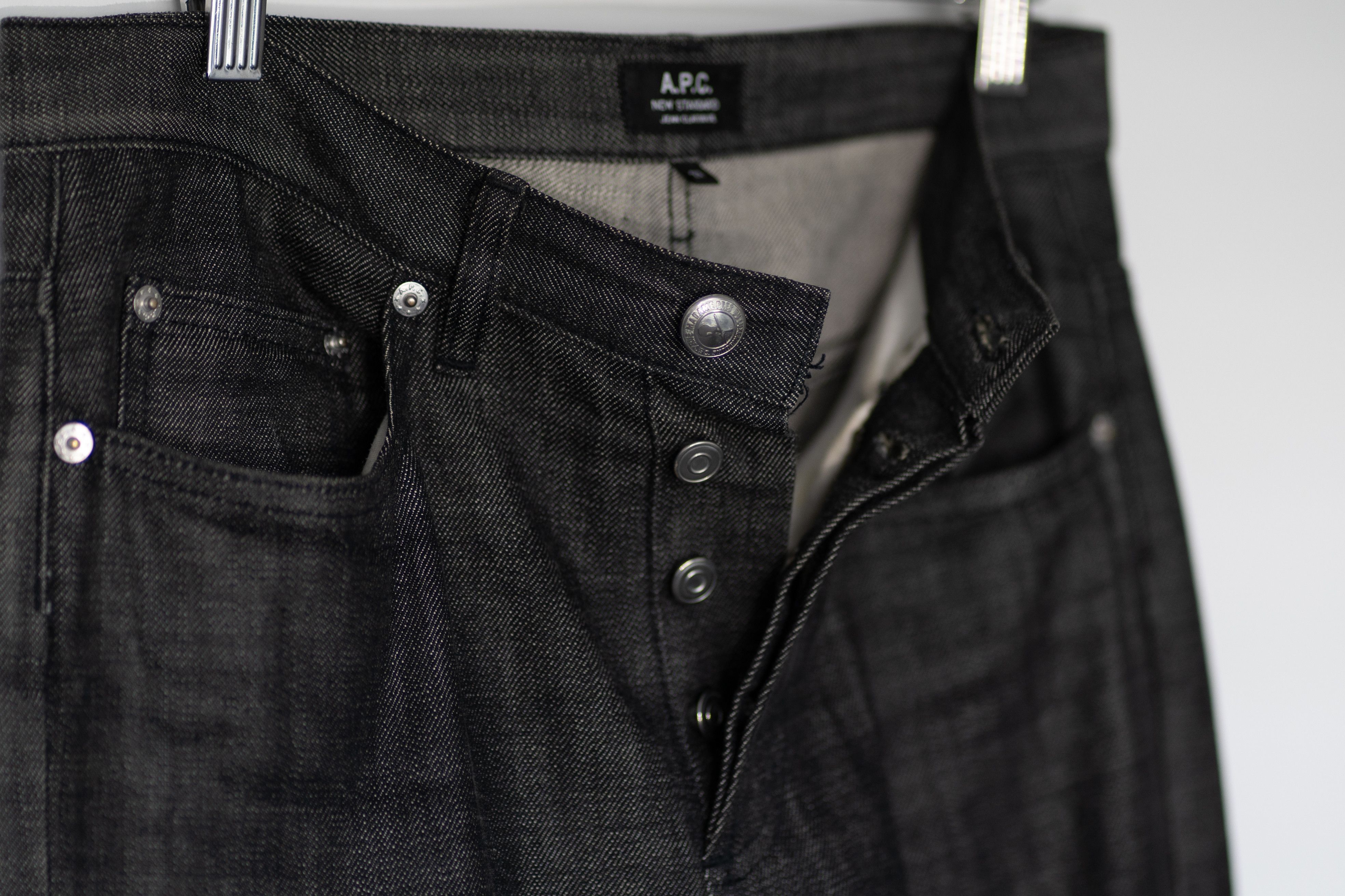 A.P.C. New Standard Slim Gray Jeans Size US 29 - 5 Thumbnail