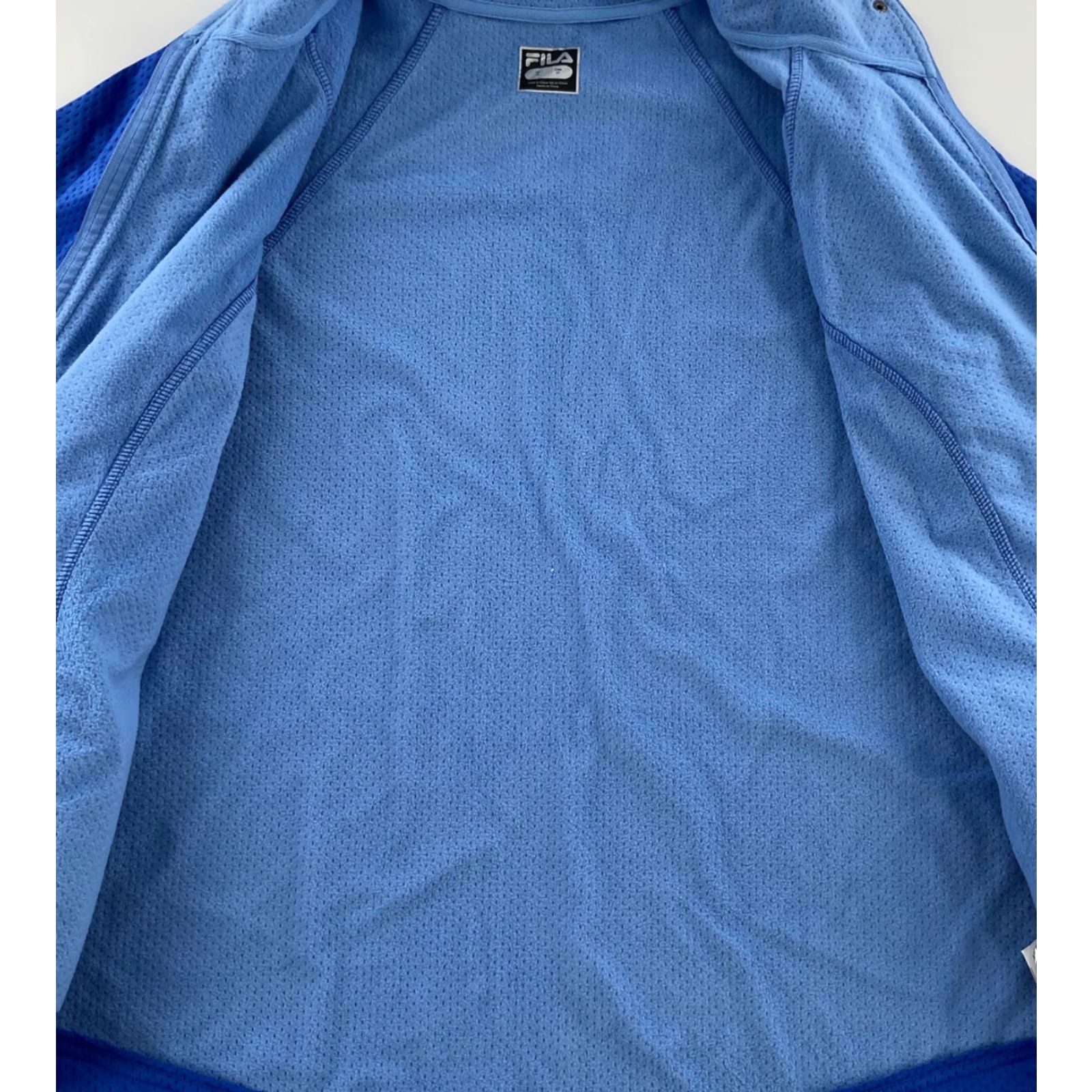Fila FILA Jacket Women’s 2XL Blue NEW Training Tech Bonded Water Repellant Zip Long Sleeve Casual Outdoor Fashion Size XXL / US 16-18 / IT 52-54 - 3 Thumbnail