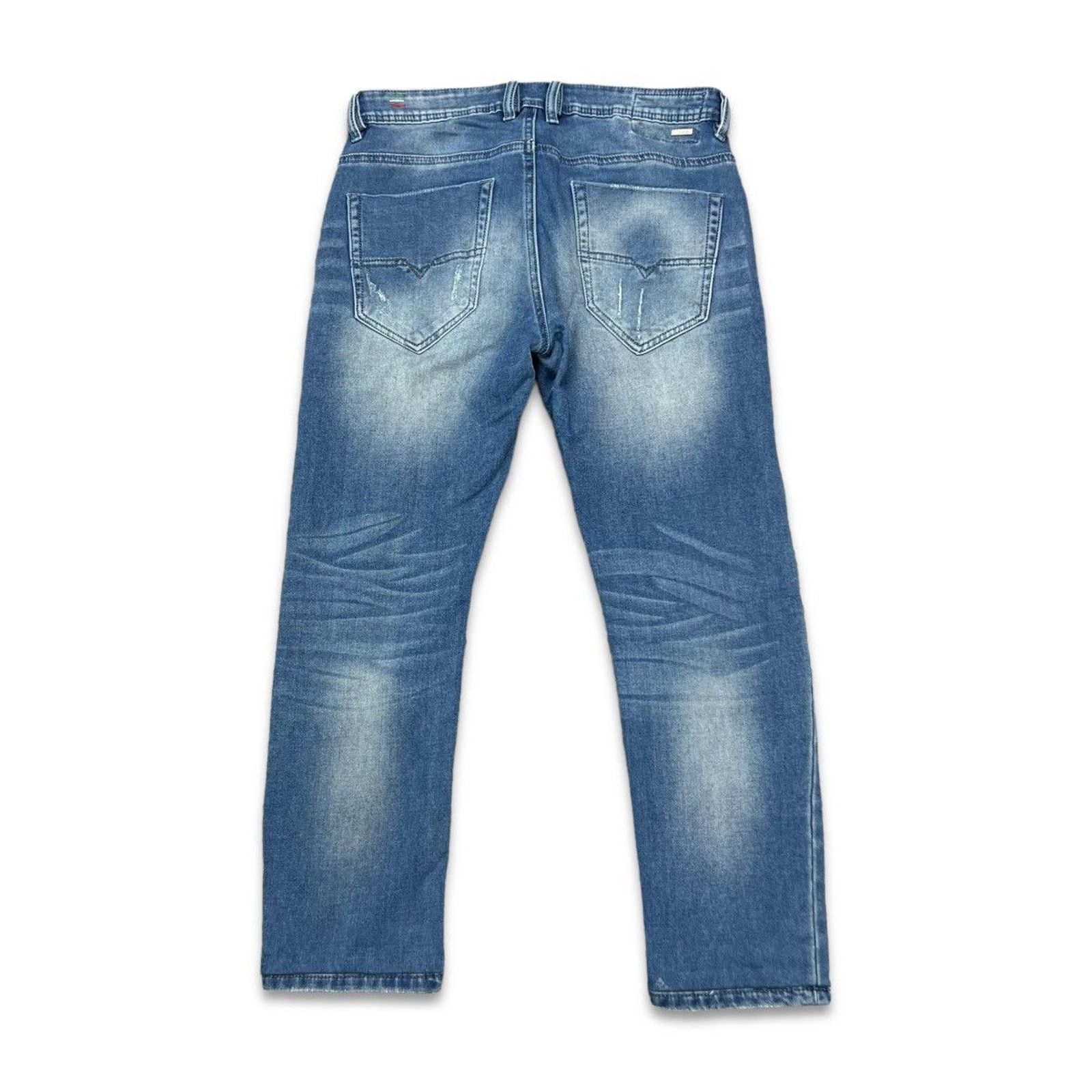 Diesel × Vintage Diesel Luxury Release 2017 Jeans 32x26 Blue Slim Denim Pants Size US 32 / EU 48 - 4 Thumbnail