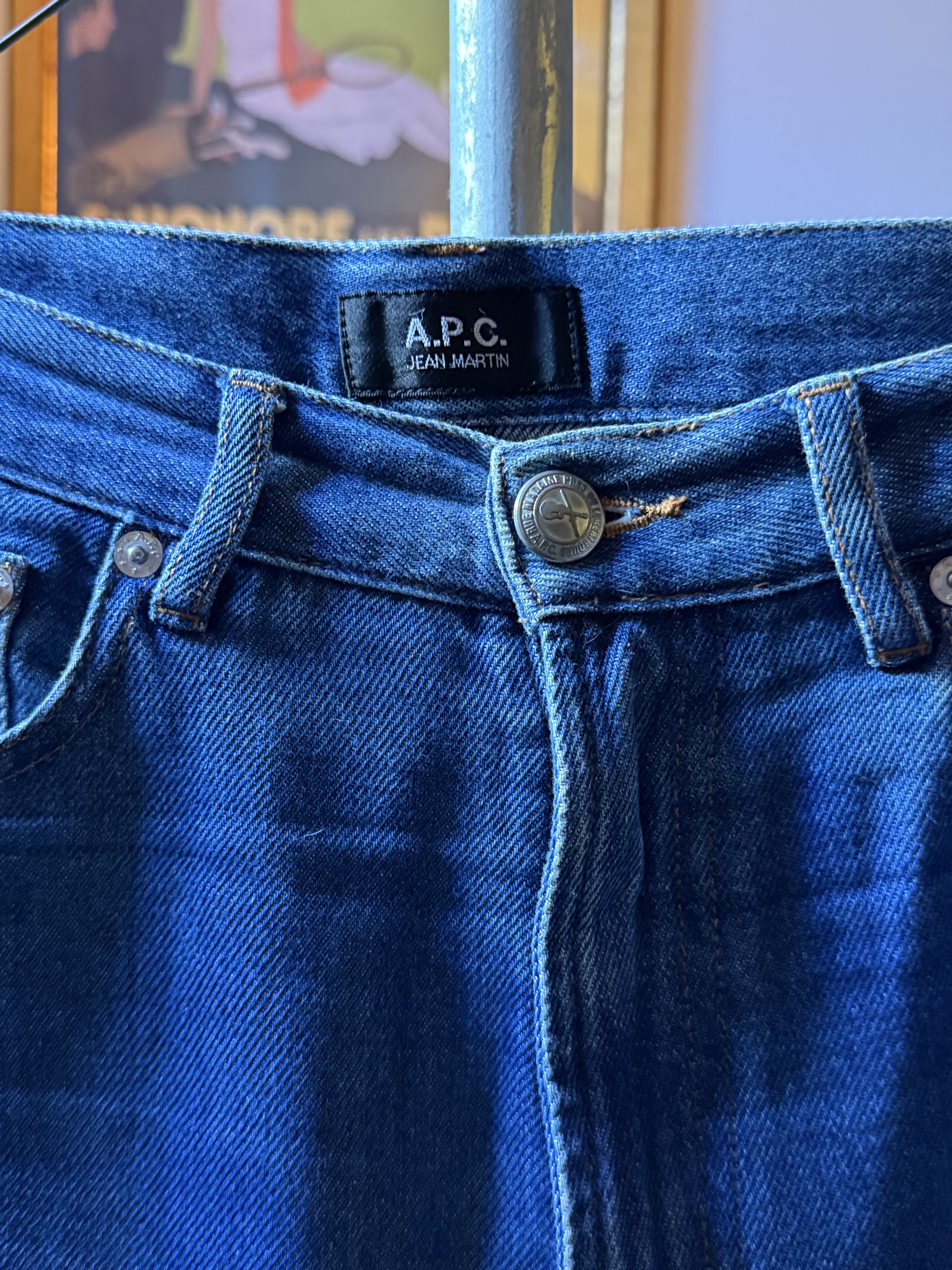 A.P.C. A.P.C. Martin Jeans Stonewashed Indigo Size US 28 / EU 44 - 2 Thumbnail