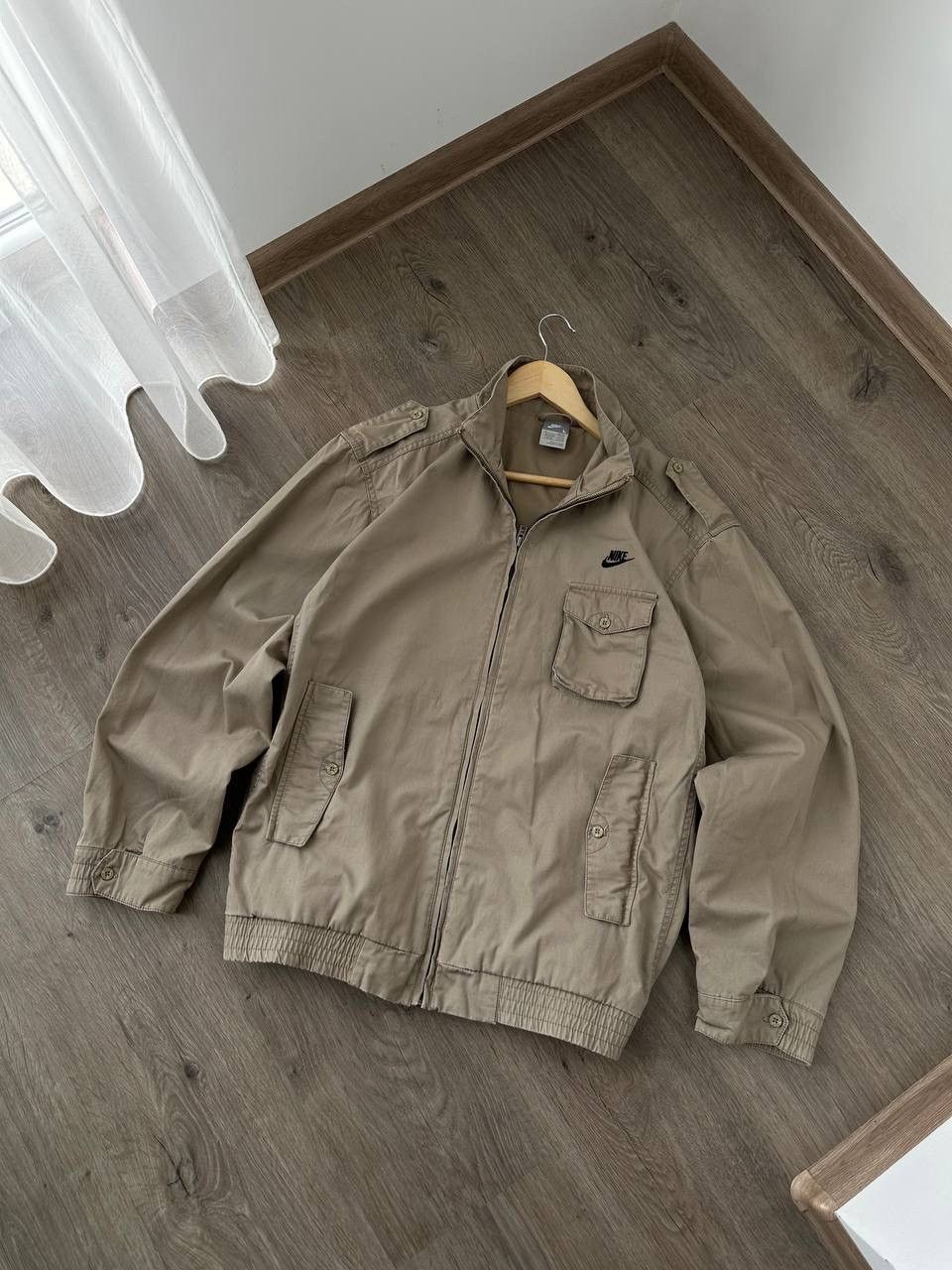 Nike × Nike ACG × Vintage Vintage Nike Beige Pocket Jacket Size US L / EU 52-54 / 3 - 8 Thumbnail