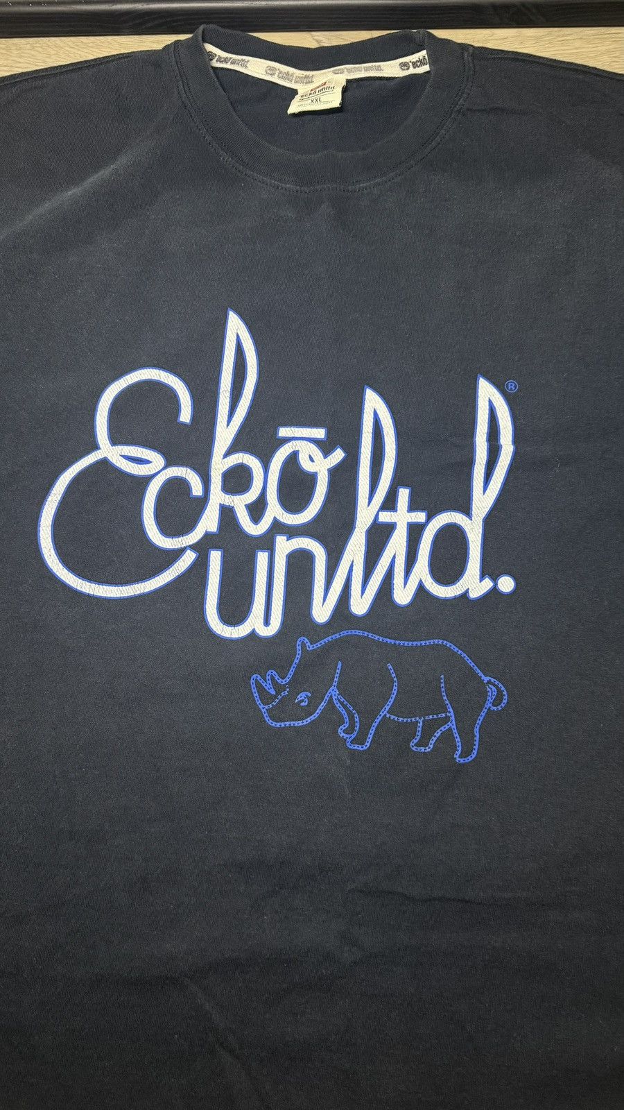 Ecko Unltd. Y2K 2000s Ecko Unltd Spell Out Outline Logo Shirt Size US XXL / EU 58 / 5 - 2 Thumbnail
