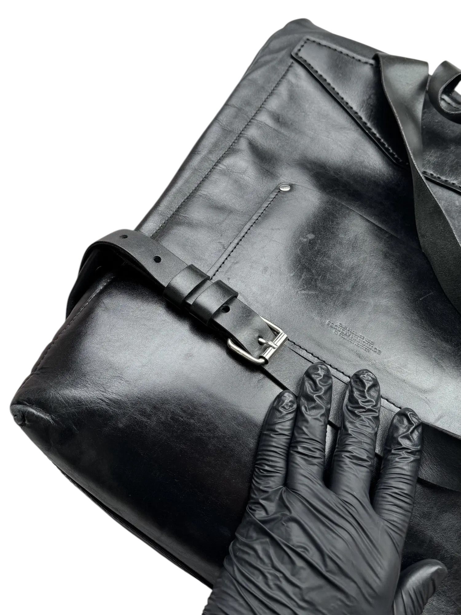 Japanese Brand Handmade Leather Backpack(V194) Size ONE SIZE - 5 Thumbnail
