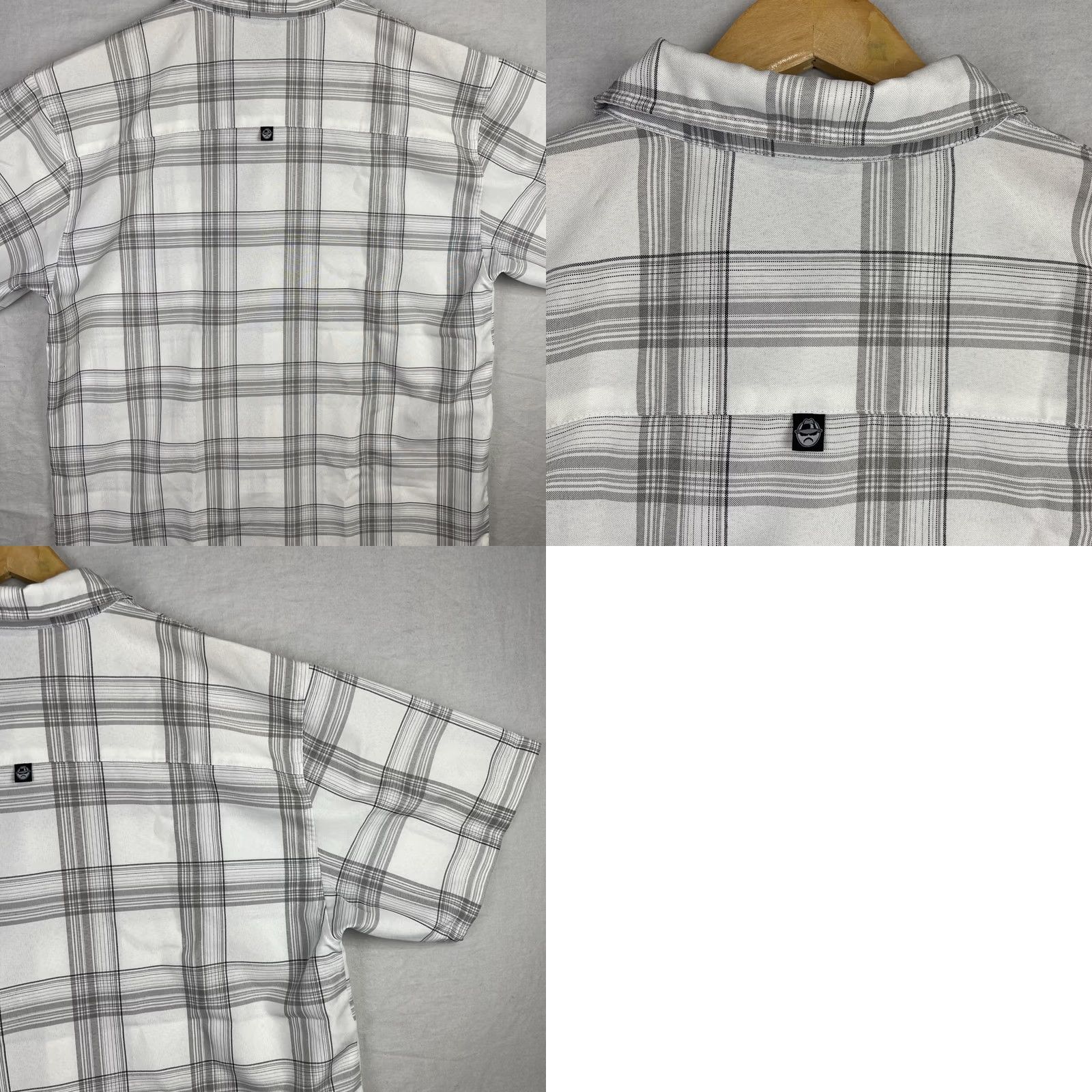 Vintage VINTAGE Lowrider Shirt Mens XL White Plaid Button Up Chicano Cholo Homies Baggy Relaxed Size US XL / EU 56 / 4 - 9 Thumbnail