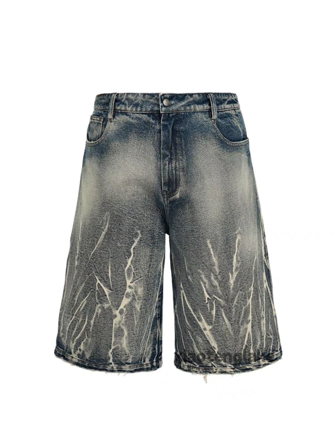 Jean Unisex outdoor utility loose baggy hiphop cargo shorts Size US 30 / EU 46 - 7 Thumbnail