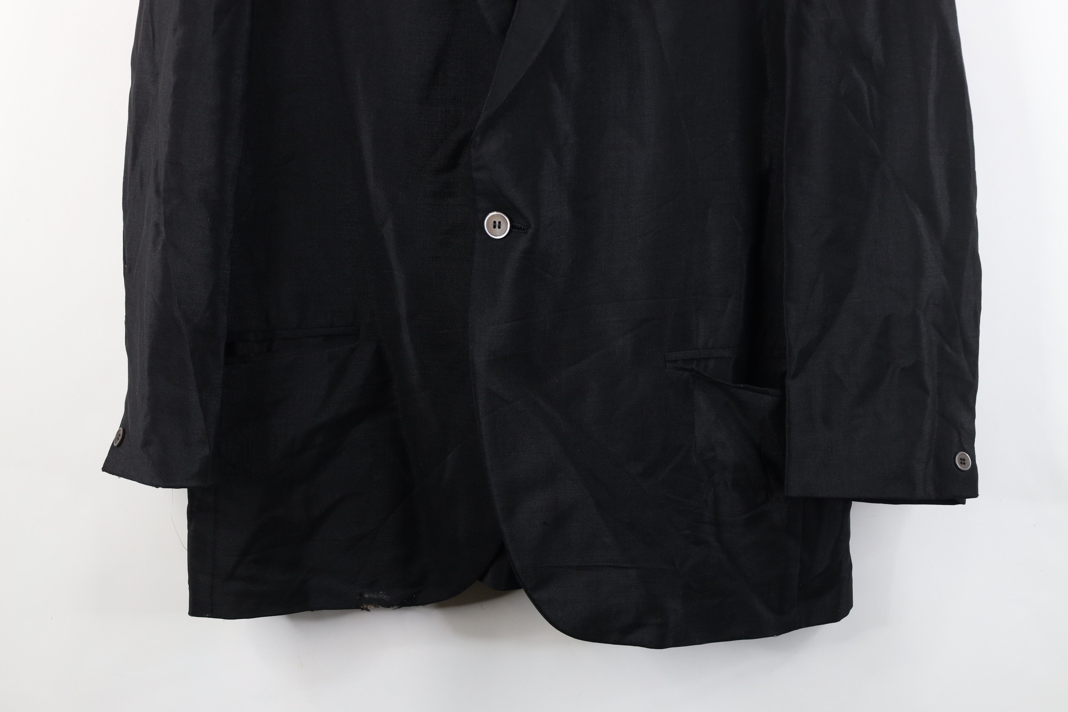 Vintage Vintage 50s 60s Rockabilly Gabardine Suit Blazer Jacket Size US XL / EU 56 / 4 - 3 Thumbnail