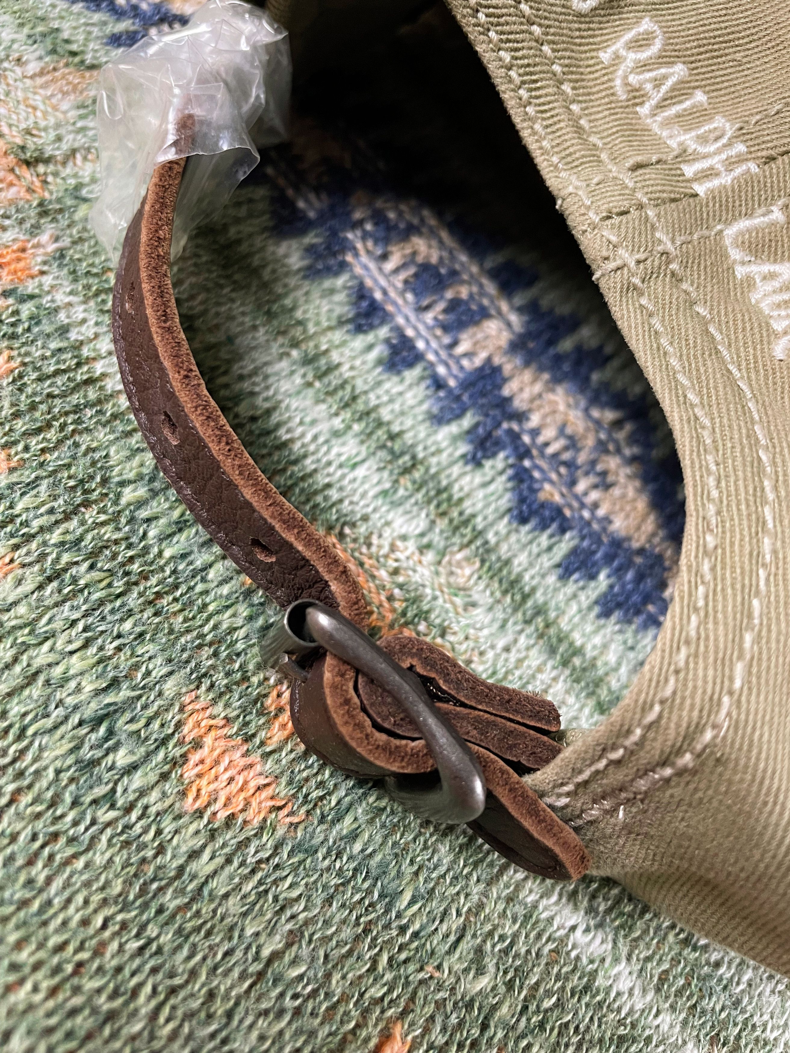 Polo Ralph Lauren Polo Ralph Lauren Fishing Club Leather Baseball Hat Cap Size ONE SIZE - 4 Thumbnail