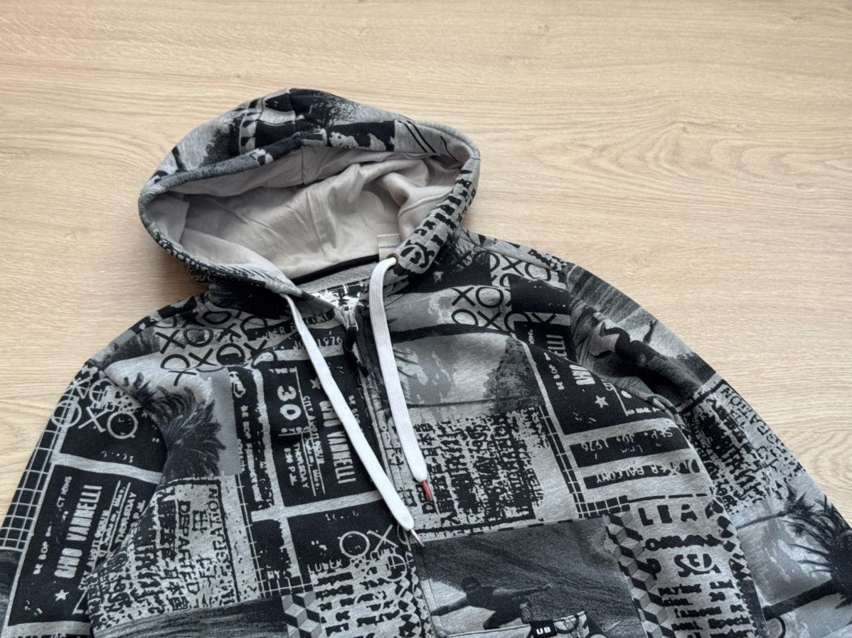 UNIONBAY Vintage 00s Unionbay y2k All Over Print Rap Hip-Hop Full Zip Size US M / EU 48-50 / 2 - 2 Thumbnail