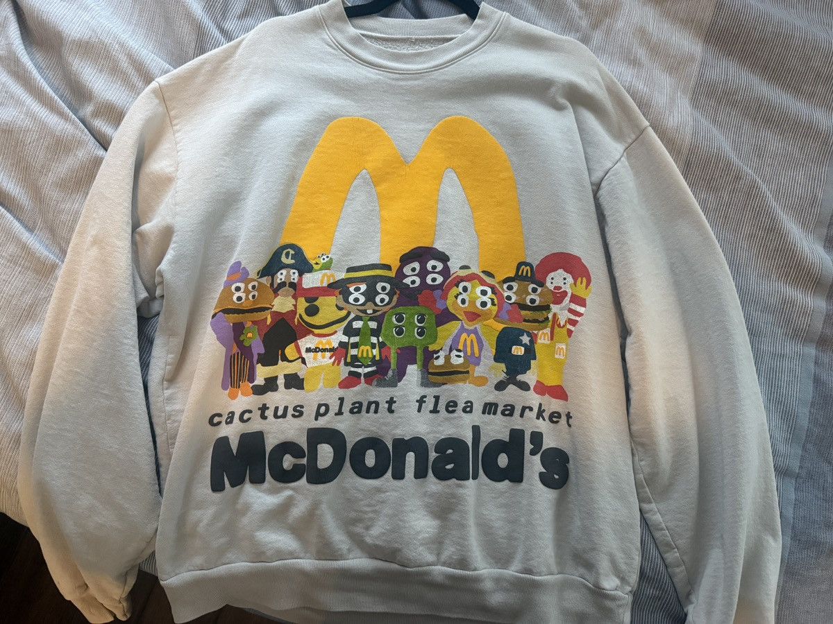 Cactus Plant Flea Market Cactus plant flea market Mcdonalds crewneck Size US XL / EU 56 / 4 - 1 Thumbnail