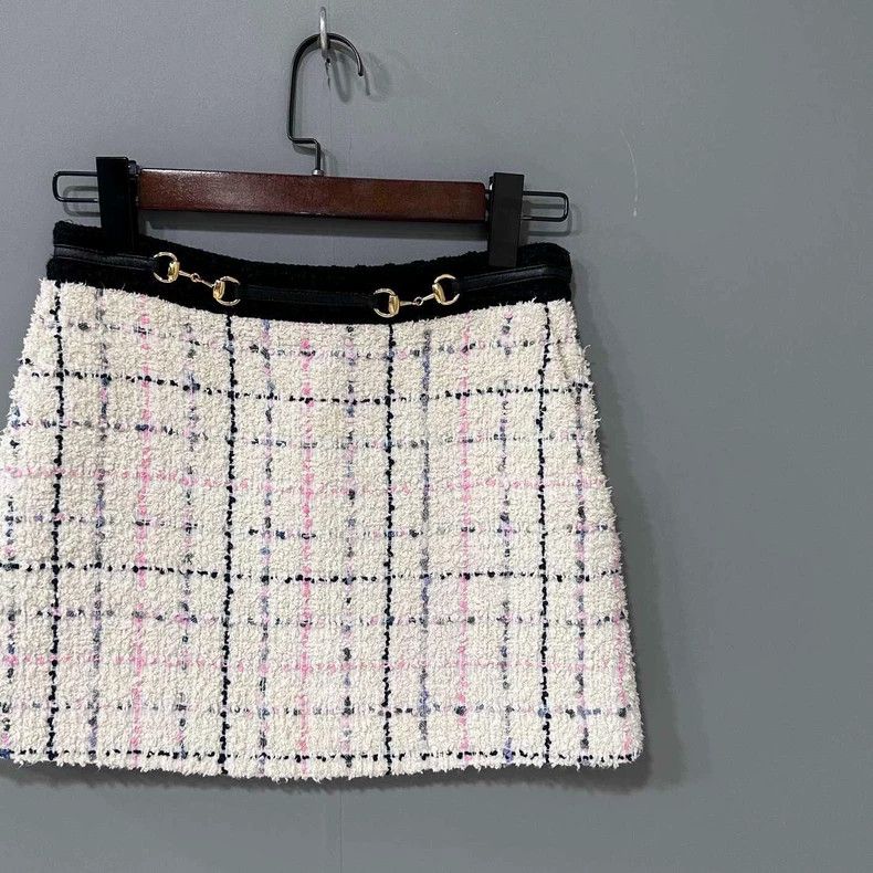 Gucci Gucci Xiaoxiangfeng braided short skirt Size 25" / US 0 / IT 36 - 5 Thumbnail