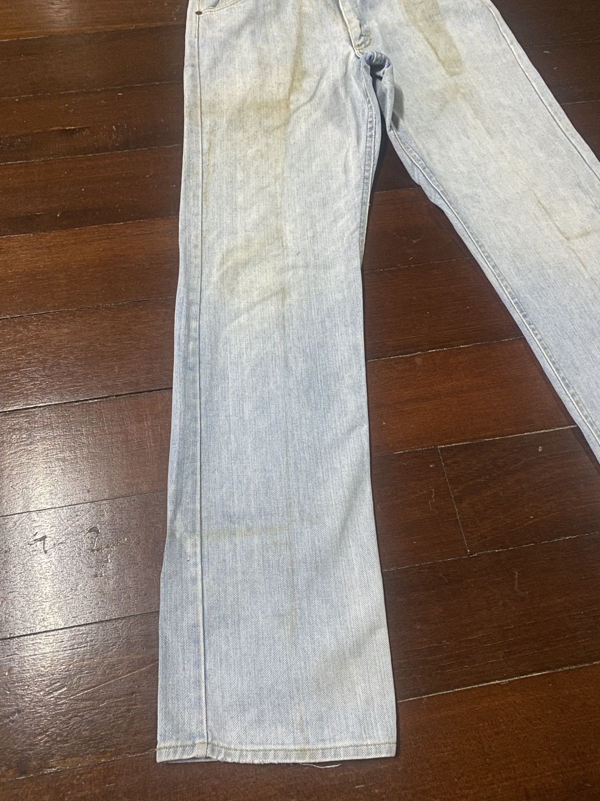 Lee Vintage 70s LEE Riders mud wash rusty talon 42 Size US 32 / EU 48 - 3 Thumbnail
