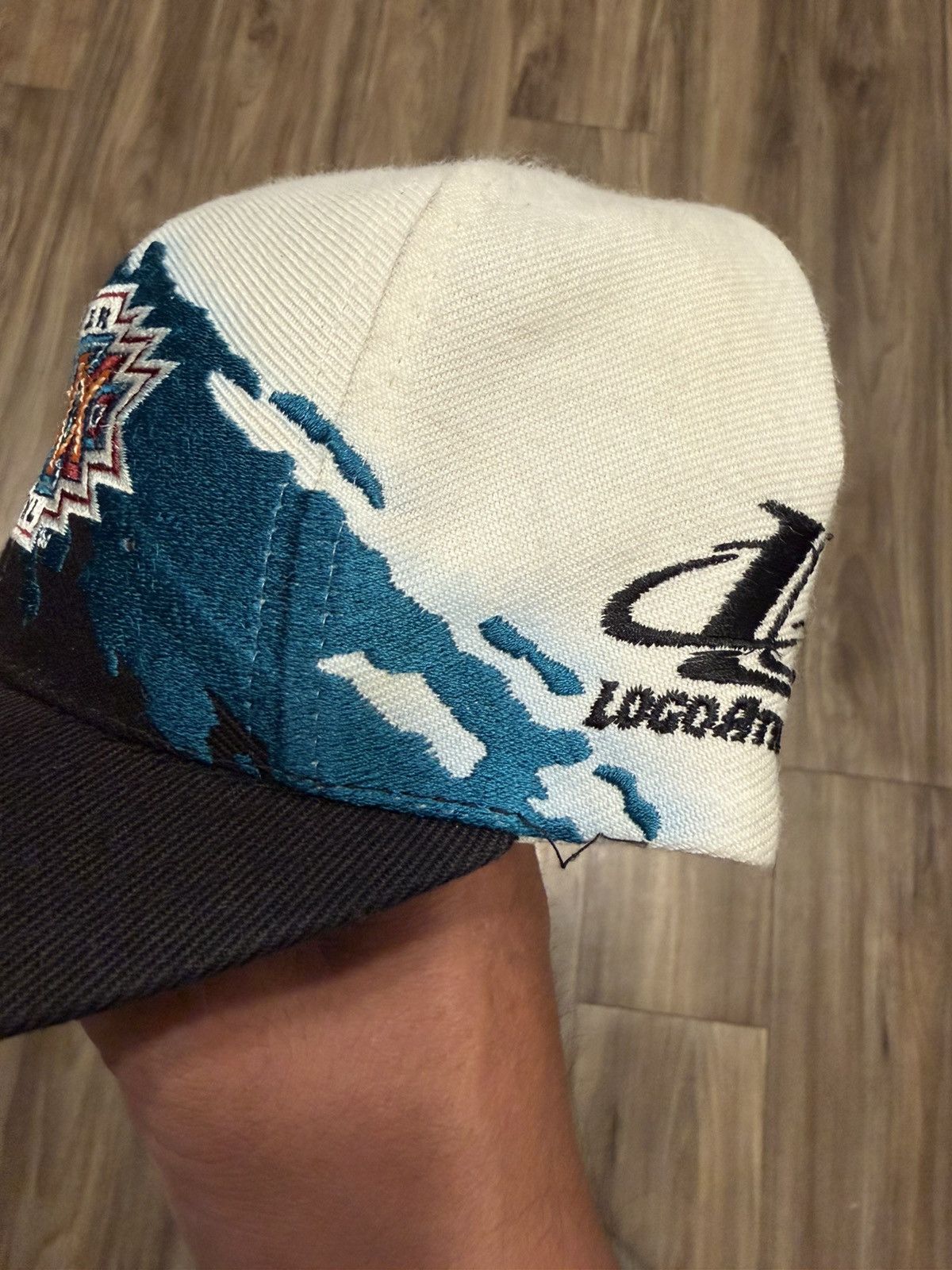 Logo Athletic Vintage Logo Athletic Super Bowl XXX Black Splash hat Size ONE SIZE - 4 Thumbnail