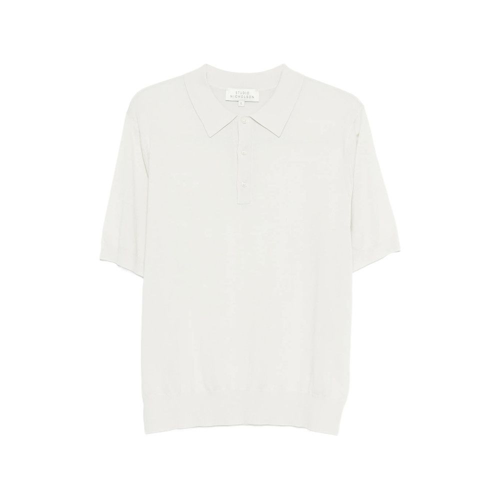Studio Nicholson NEUTRALS Polo Shirts