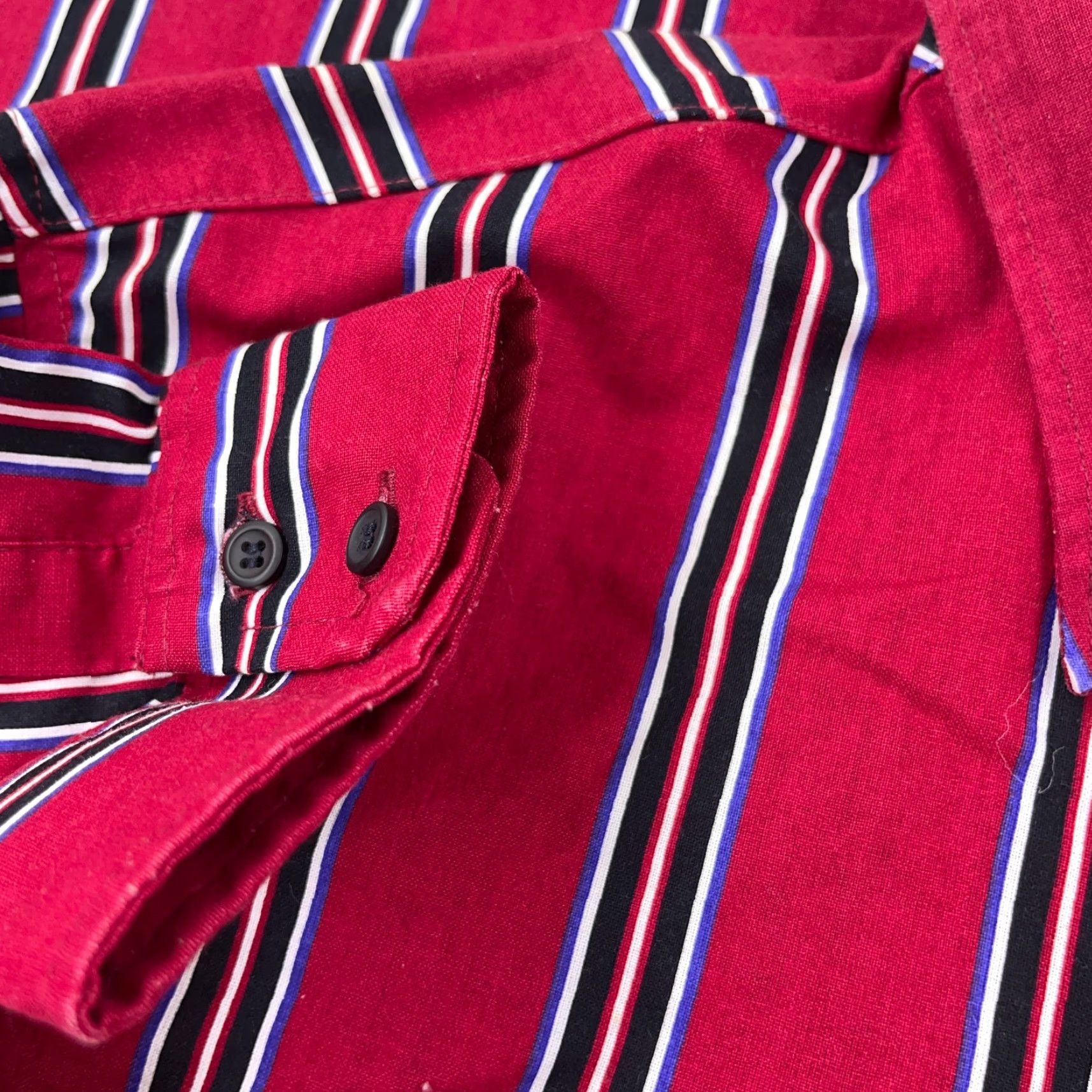 Wrangler VINTAGE Wrangler Western Shirt Men 16.5 Long Sleeve Button Cowboy 90s USA Red Size US L / EU 52-54 / 3 - 6 Thumbnail