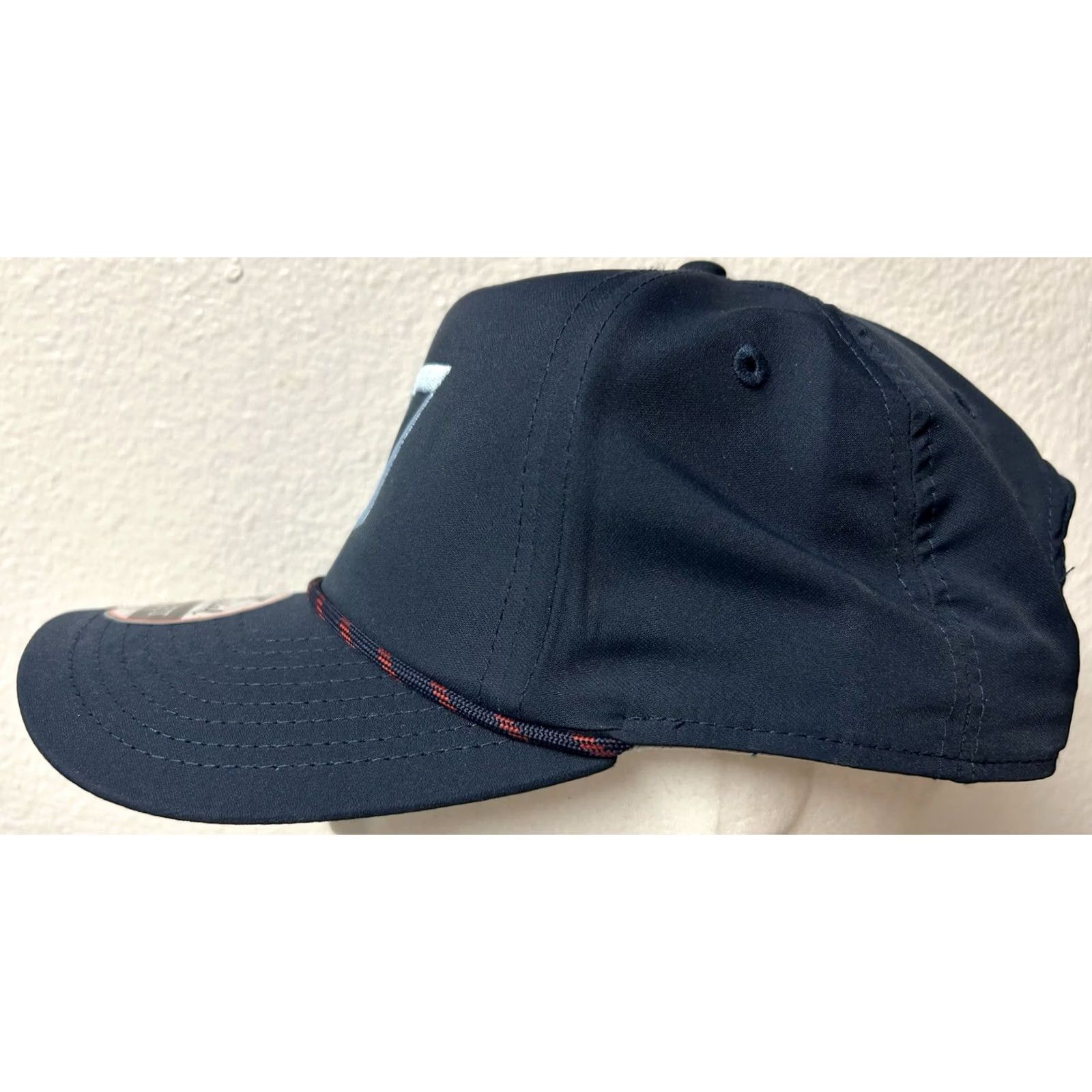 Imperial NWT Imperial True Fit Rope Hat 27 Embroidered Navy Snapback Golf Hat/Cap Men One Size Blue Accessories Casual Outdoor Sports Size ONE SIZE - 4 Thumbnail