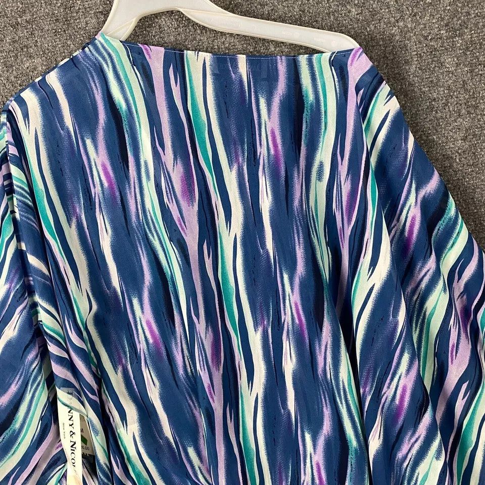 Other Danny & Nicole Blouse Women's Size 10 NWT 100% Polyester Size L / US 10 / IT 46 - 8 Thumbnail