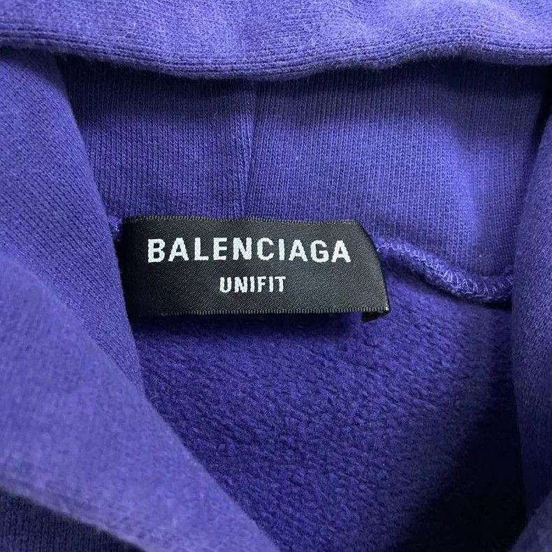 Balenciaga Balenciaga Blue Green Cola Wave Hoodie 2502-Nextarrow Size US XS / EU 42 / 0 - 3 Thumbnail