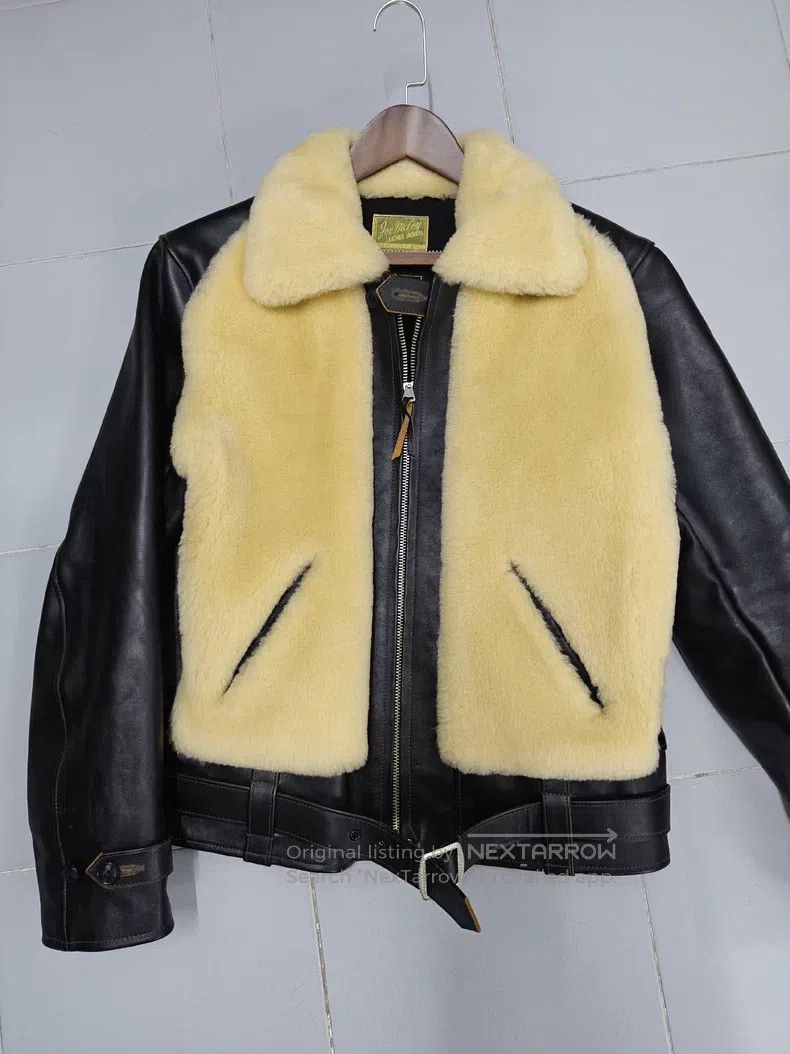 The Real McCoy's The Real McCoys White bear jacket Size US XXS / EU 40 - 1 Thumbnail