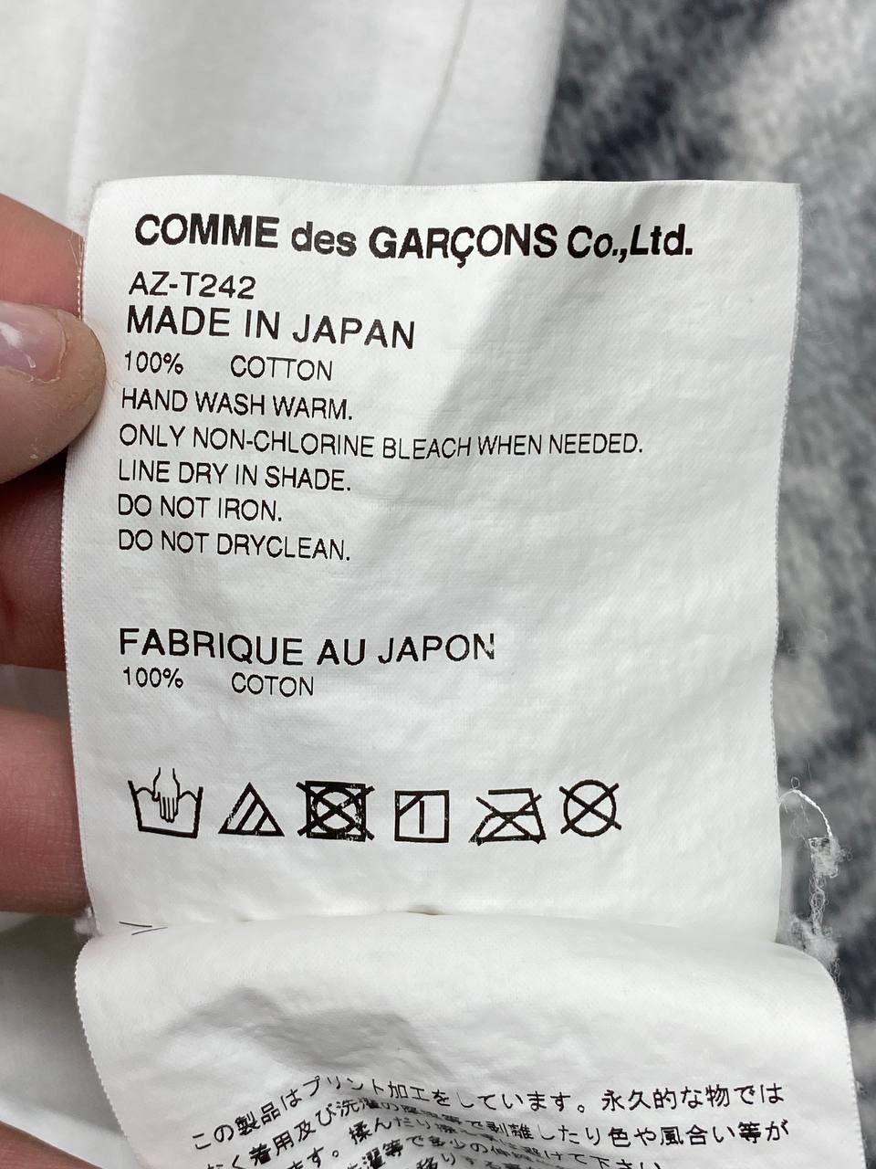 CDG by Comme des Garcons Comme Des Garçons Play Camo Heart T-Shirt Men Size XL White Size US XL / EU 56 / 4 - 9 Thumbnail