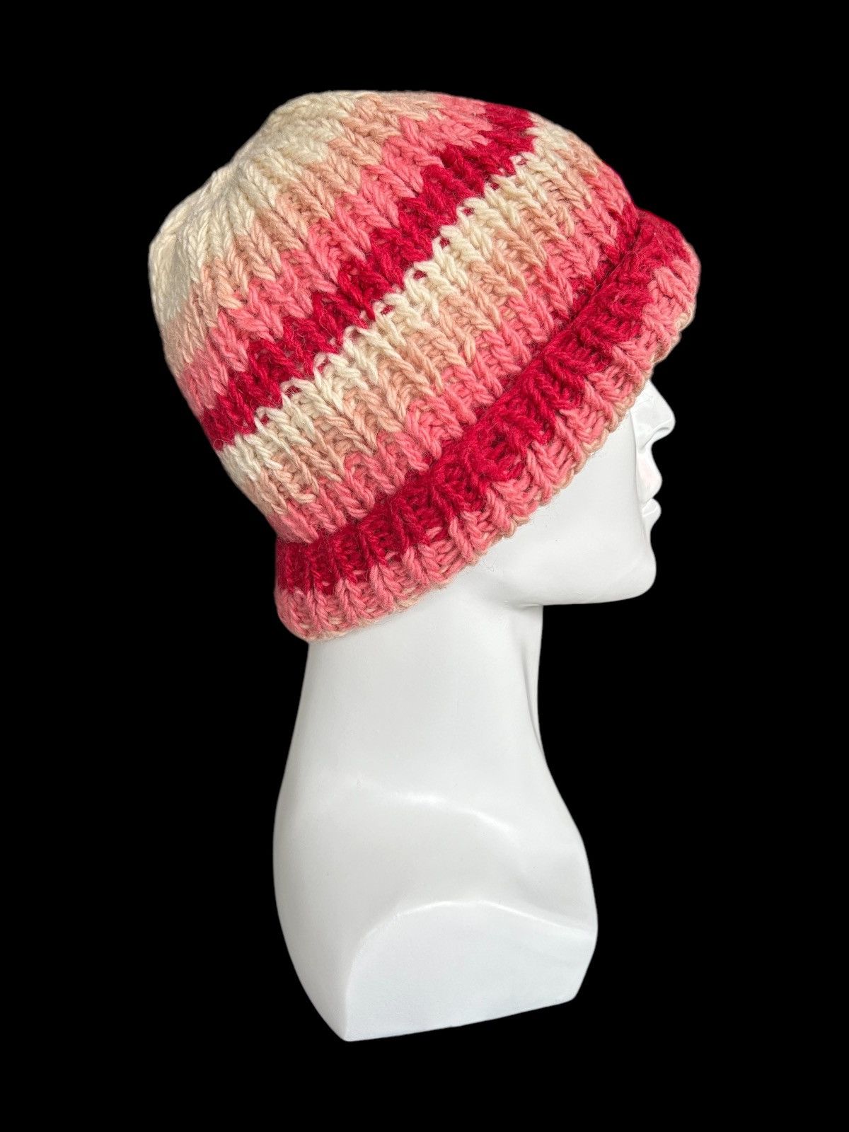 Japanese Brand × Kapital × Vintage Crochet Knitted japanese Beanie Hats ☠️☠️ Size ONE SIZE - 1 Thumbnail