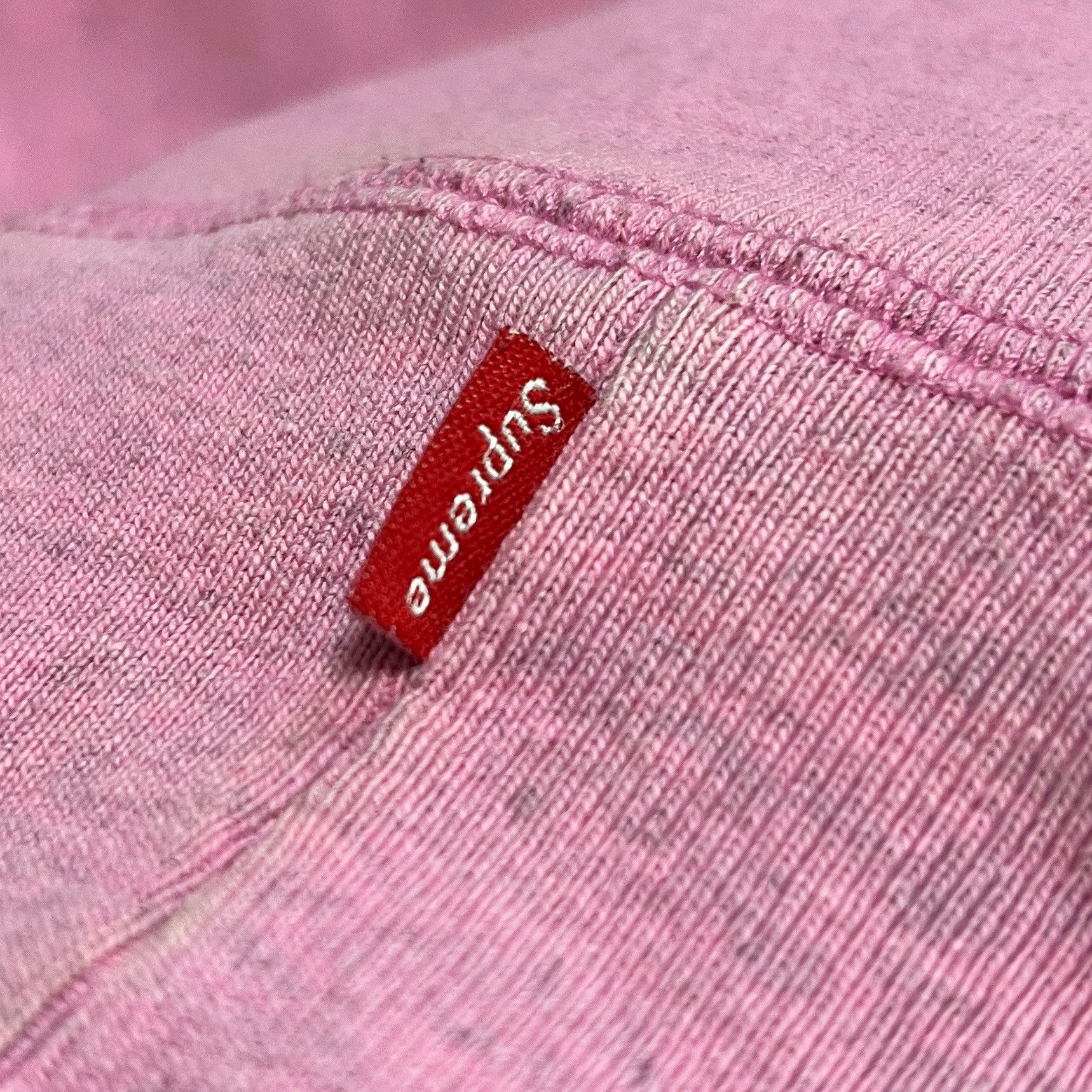 Supreme Supreme 15FW Box Logo CrewNeck Heather Pink Size US XL / EU 56 / 4 - 7 Thumbnail