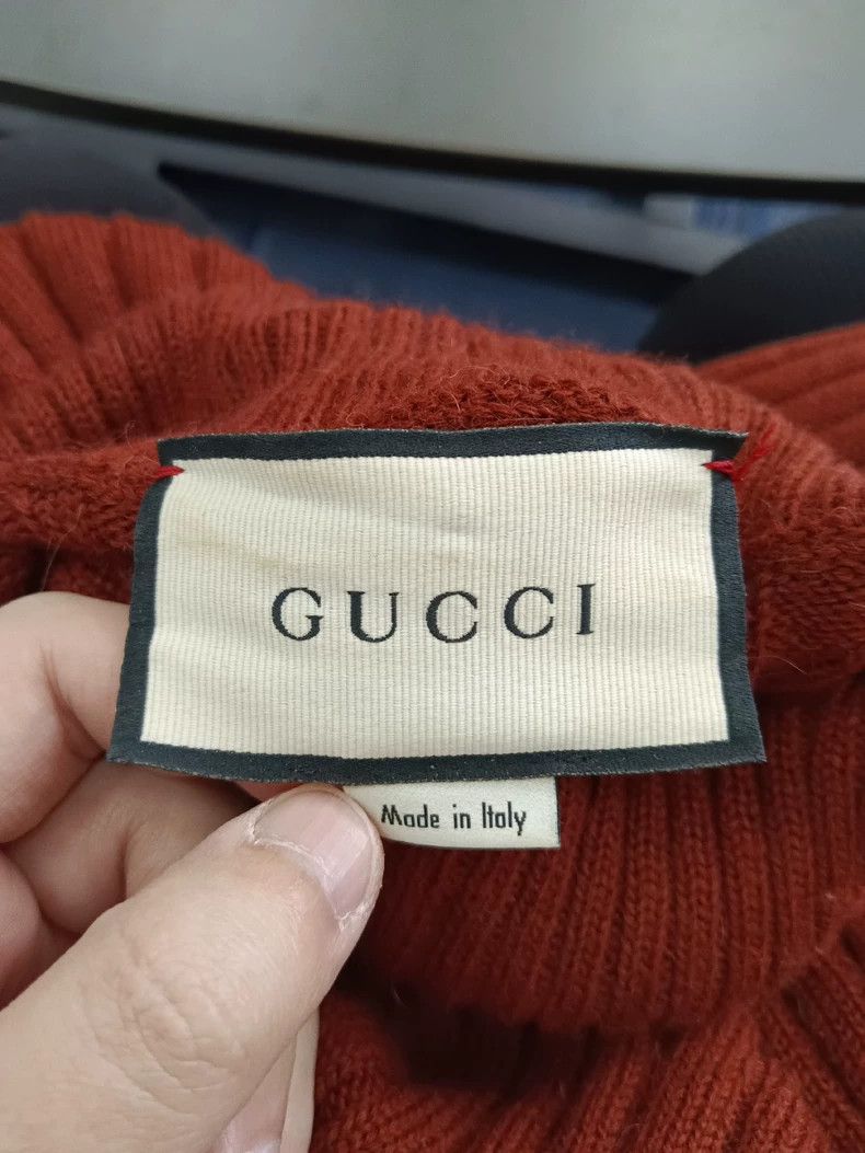 Gucci Gucci Turtleneck knitted pullover sweater 2504-Nextarrow Size US XS / EU 42 / 0 - 4 Thumbnail