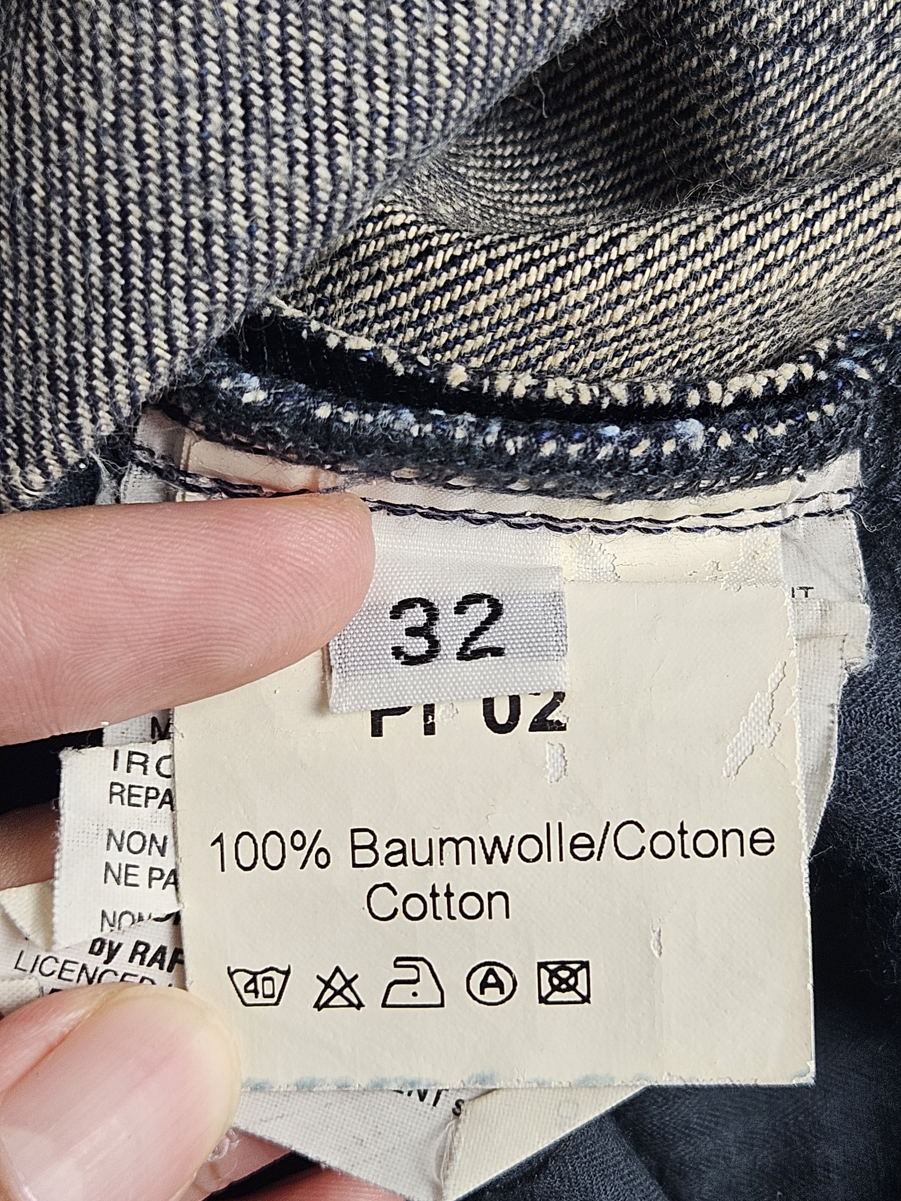 Raf by Raf Simons Raf By Raf Simons Denim Jeans Pants Size US 35 - 6 Thumbnail
