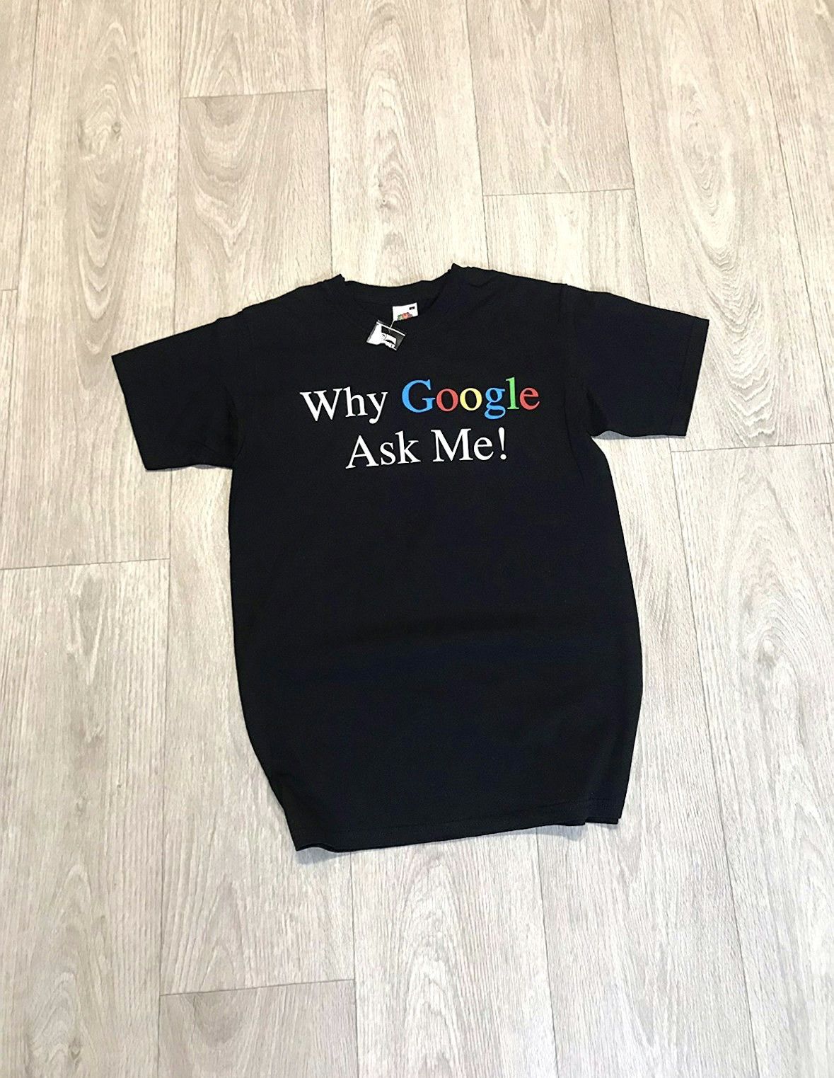 Other 🔷Vintage Y2K T-shirt “Why Google Ask Me”🔷 Size US S / EU 44-46 / 1 - 1 Thumbnail